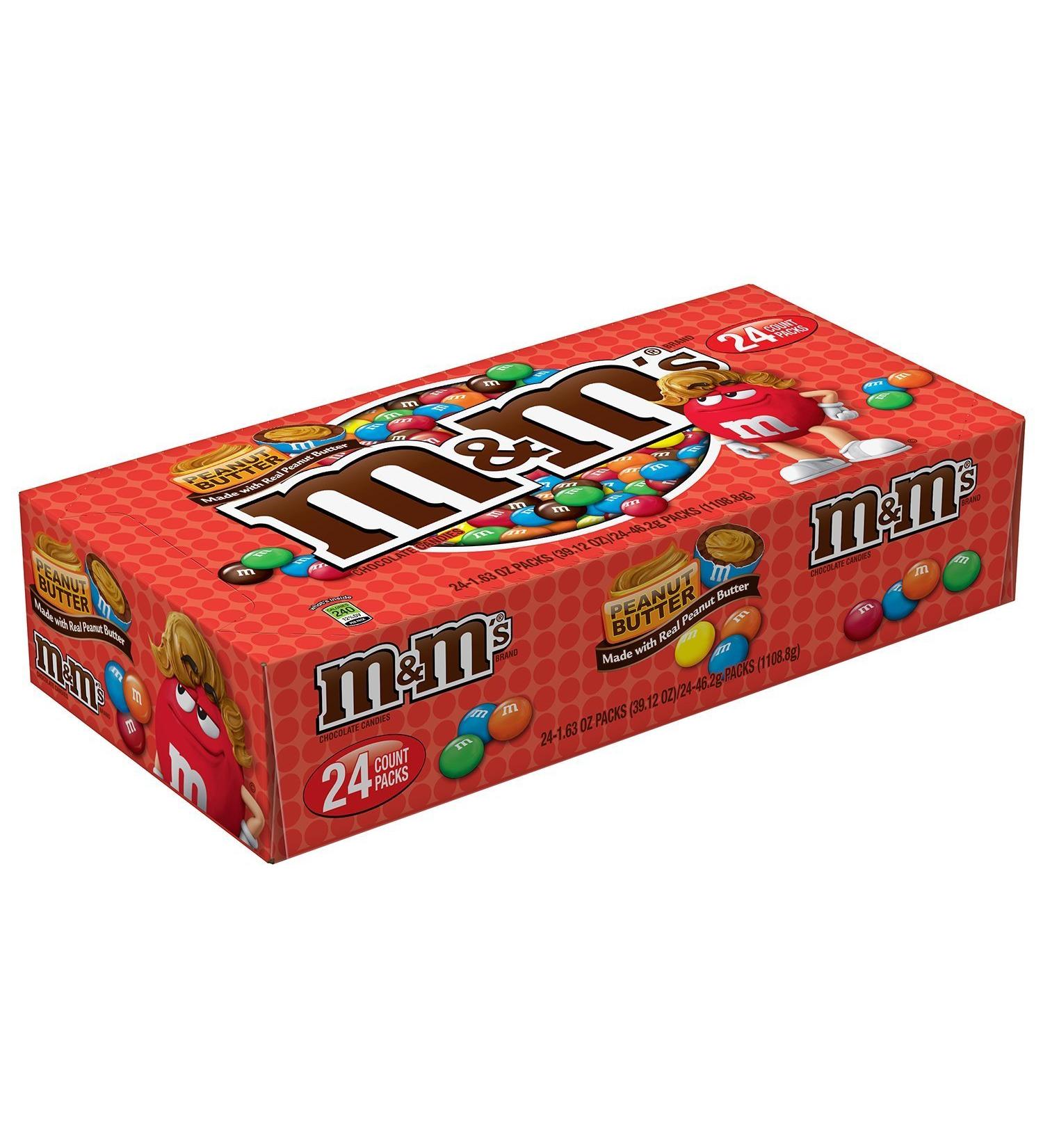 M&Ms Peanut Butter (24 Ct)