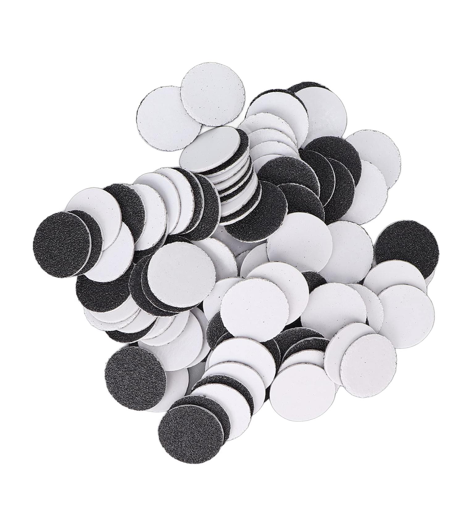 100 Pack Foot Grinder Sandpaper - Easy Replace Grinding Pads for Electric Callus Remover - Fine 180# Foot Care Solution - Buy Online on SooperMarket.com