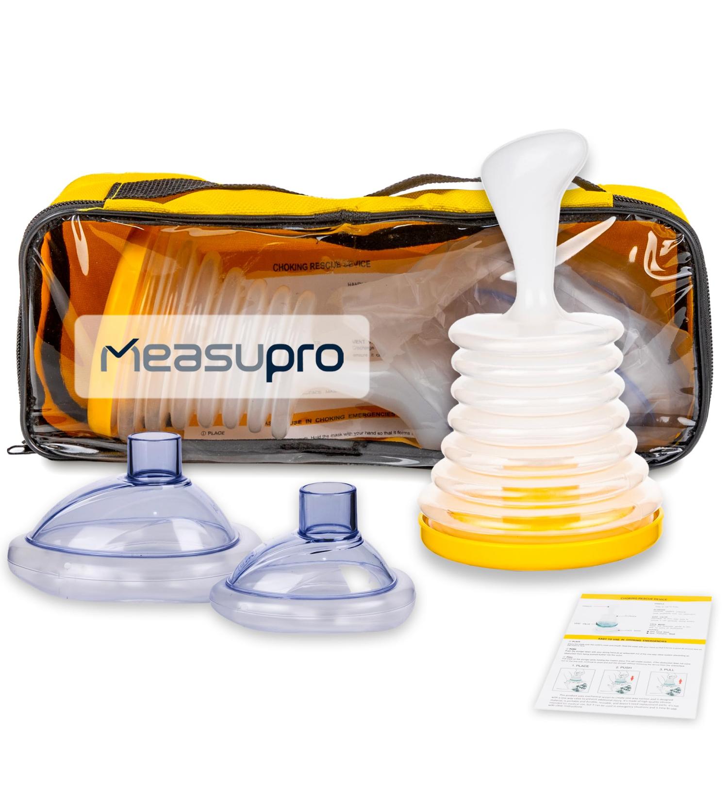 Choking Rescue Device Portable Anti-Choking Rescue Device for Kids & Adults - Quick First Aid Kit with Airway Suction Ensures Safety With Bag - Buy Online on SooperMarket.com