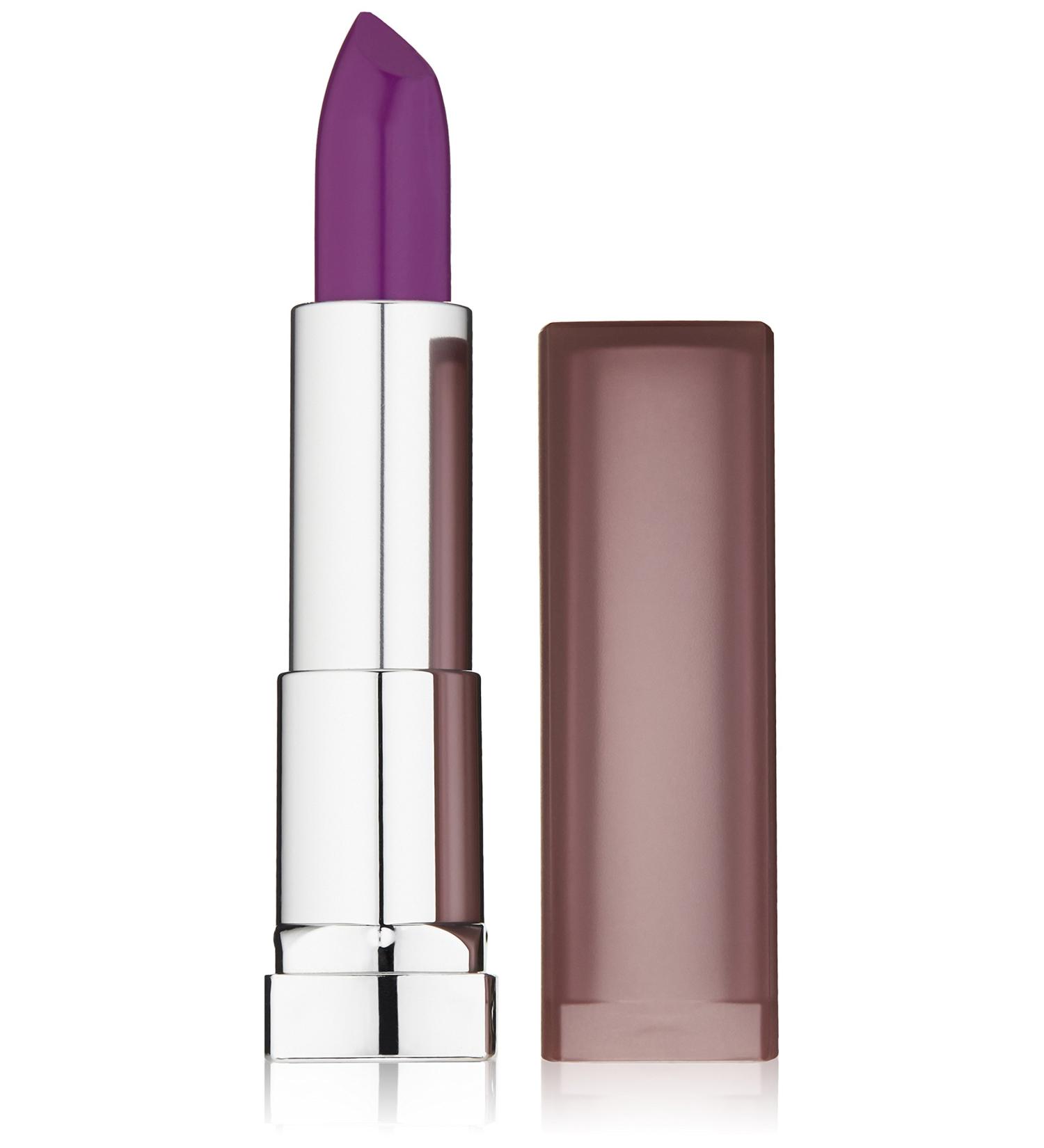 Maybelline Color Sensational Creamy Matte Lipstick in Vibrant Violet - 0.15 oz - Buy Online on SooperMarket.com