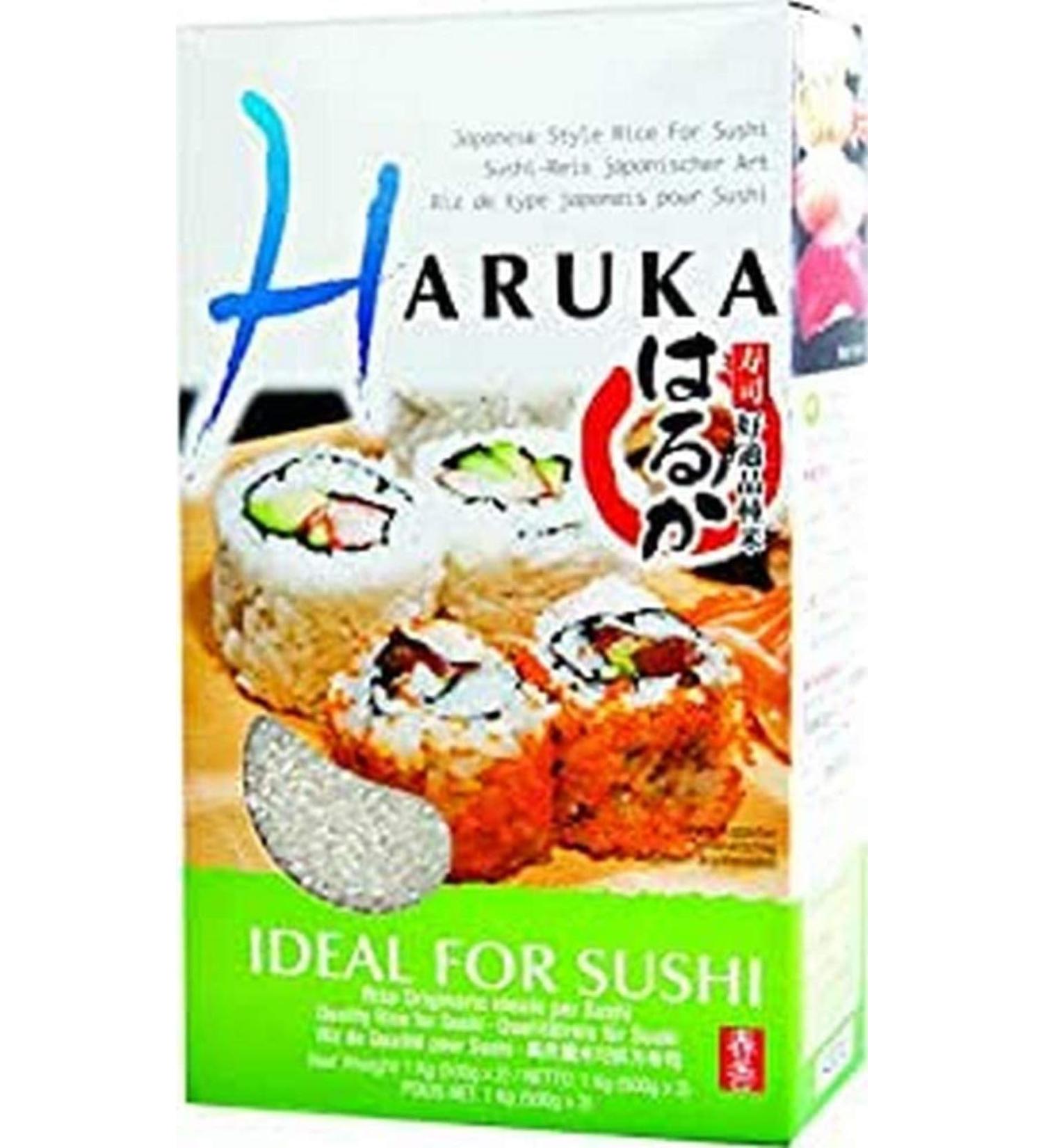 Premium HARUKA Sushi Rice 1kg - Authentic Japanese Grain for Sushi Making - Buy Online on SooperMarket.com