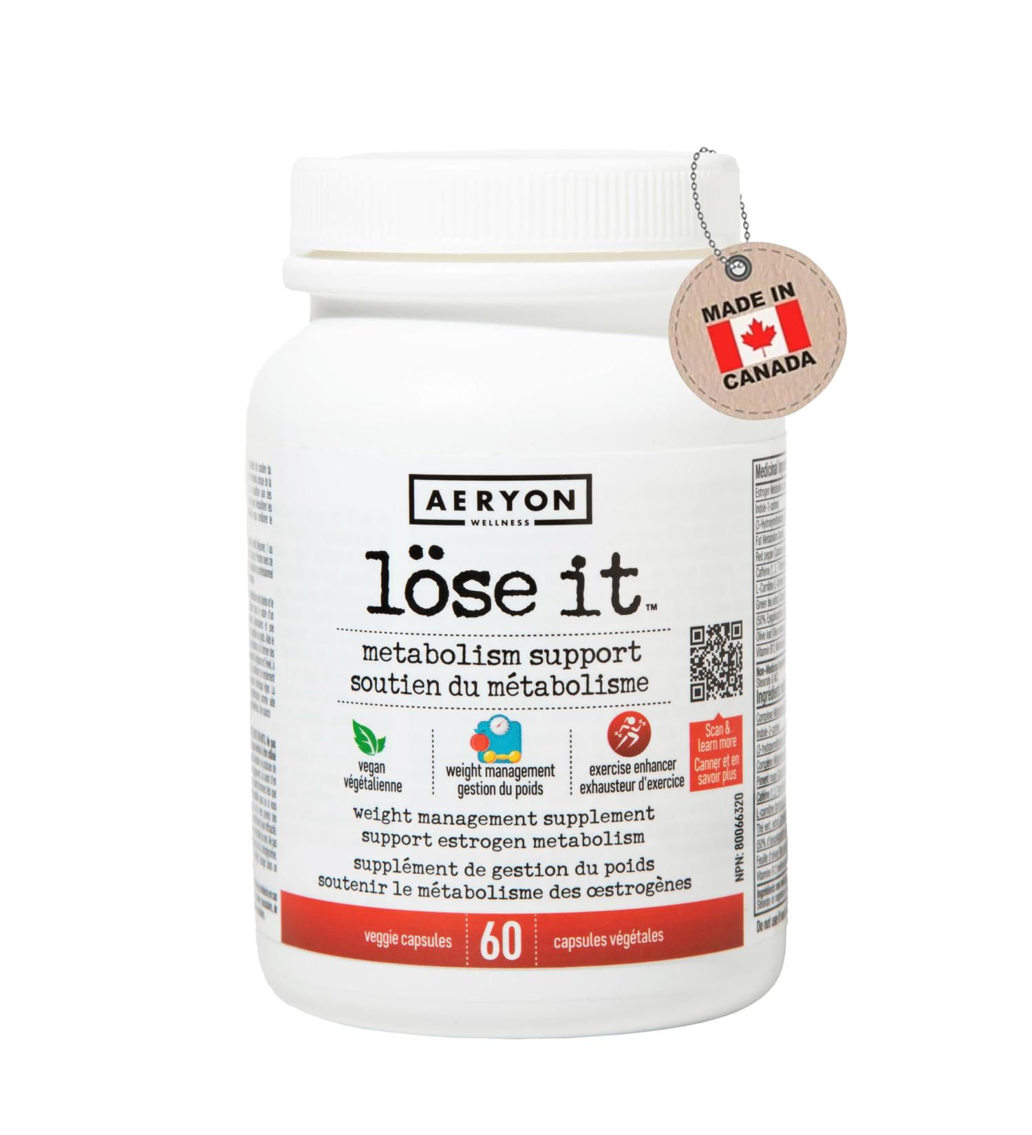 L se It by Aeryon Wellness - Hormone Balance Supplements Women - Energy Supplement to Support a Healthy Lifestyle - 60 Vegan Capsules - 30 Day Supply Lose-it - Buy Online on SooperMarket.com