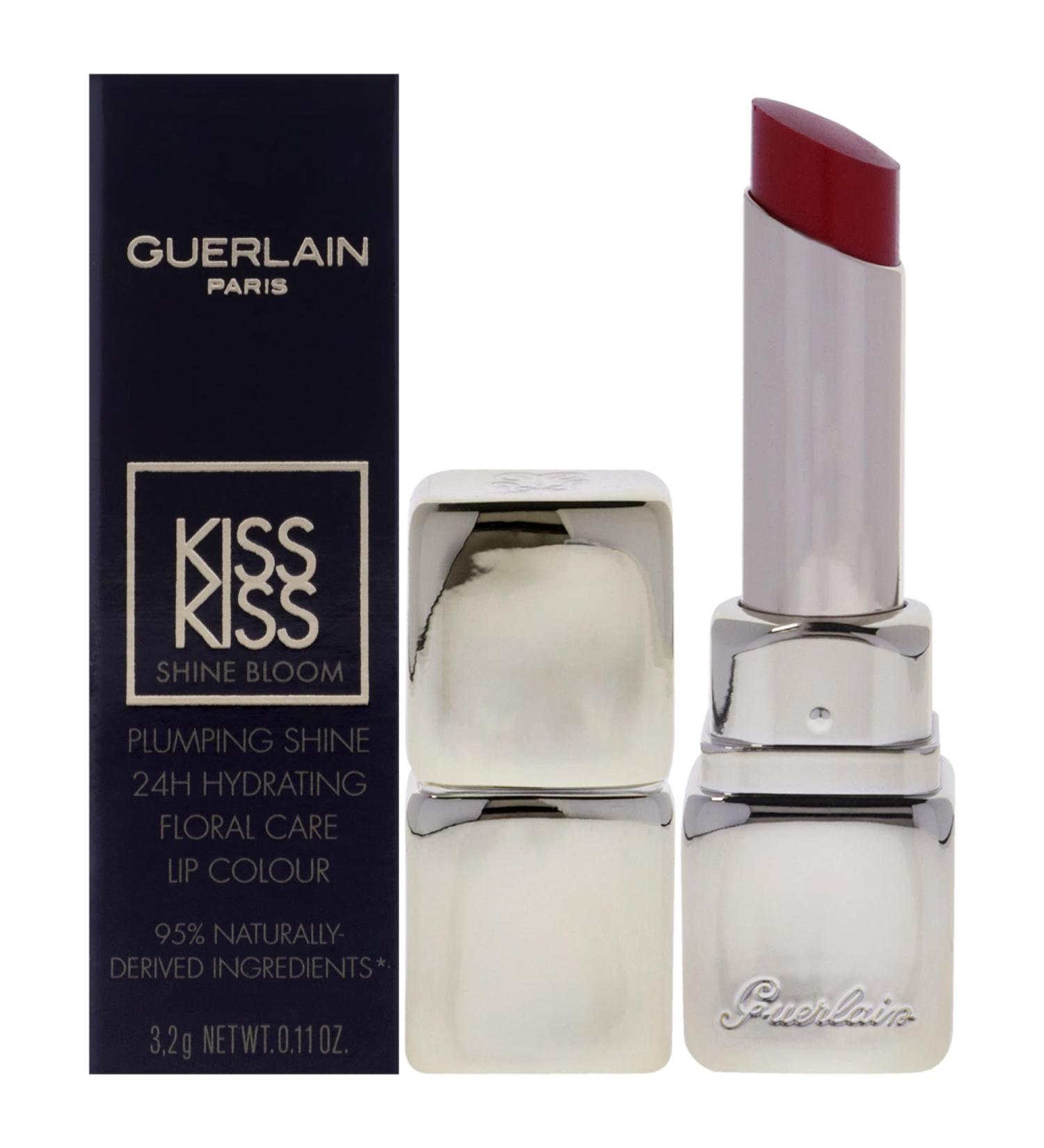 Guerlain Kiss Kiss Shine Bloom Lipstick 775 Poppy Kiss - Buy Internationally | 0.11 oz Women's Lipstick - Buy Online on SooperMarket.com