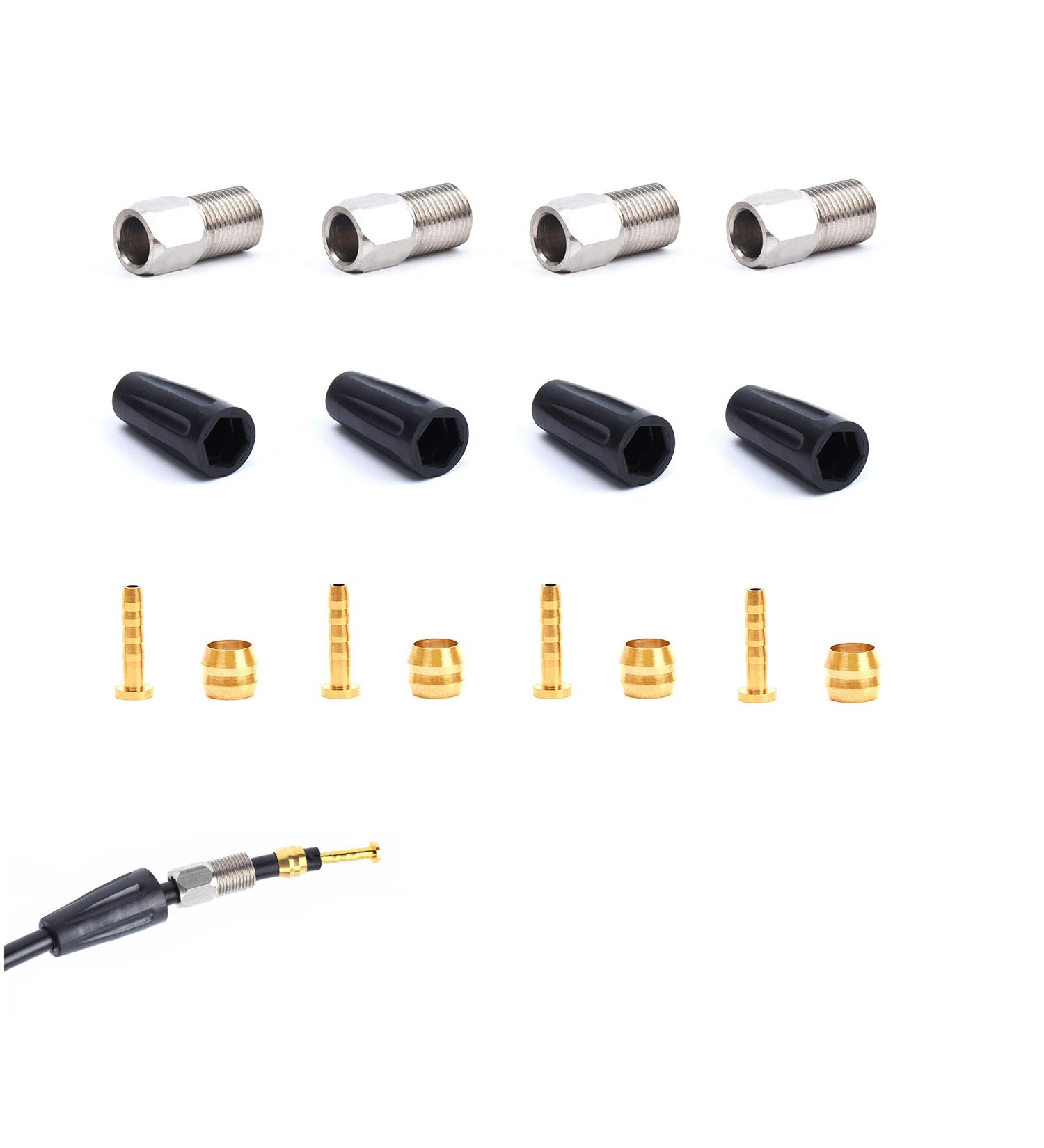 Hydraulic Disc Brake Service Kit for Shimano, AVID, SRAM, Magura - BH90, BH59 Compatible - 4 Sets - Buy Online on SooperMarket.com