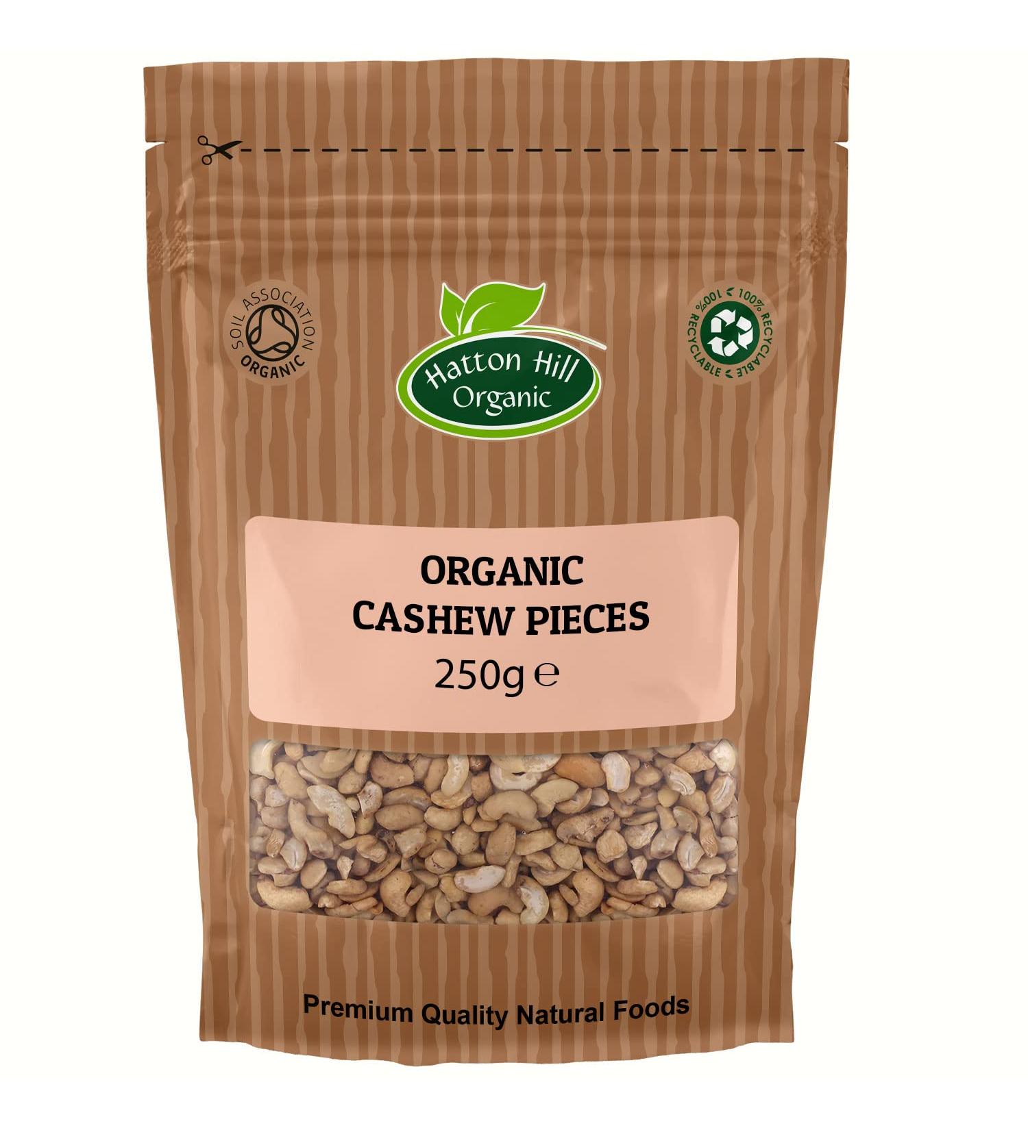 Cashew Large Pieces 250g by Hatton Hill - Free UK Delivery
