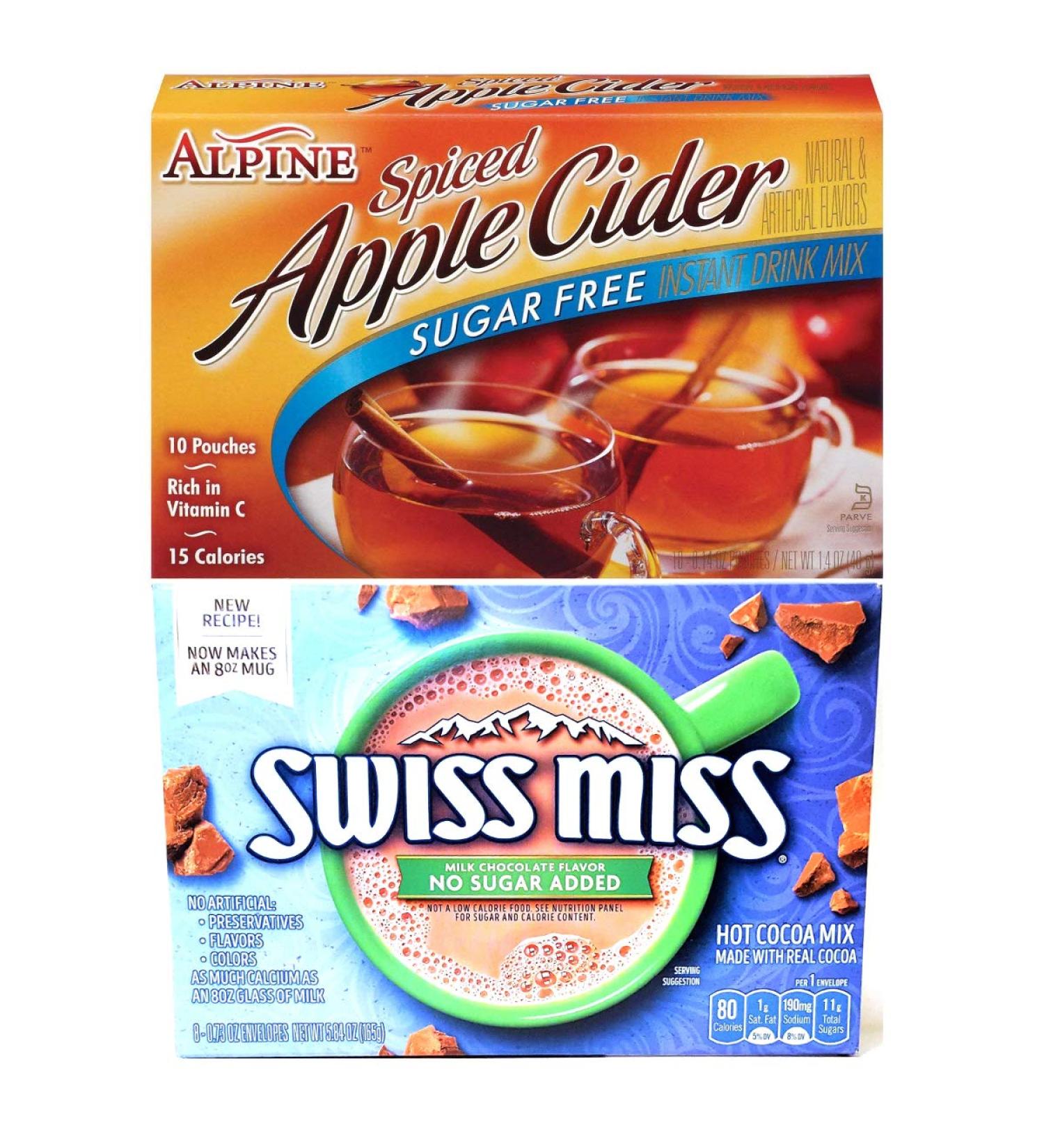 Sugar Free Apple Cider & No Sugar Added Hot Chocolate Bundle - Buy Online on SooperMarket.com