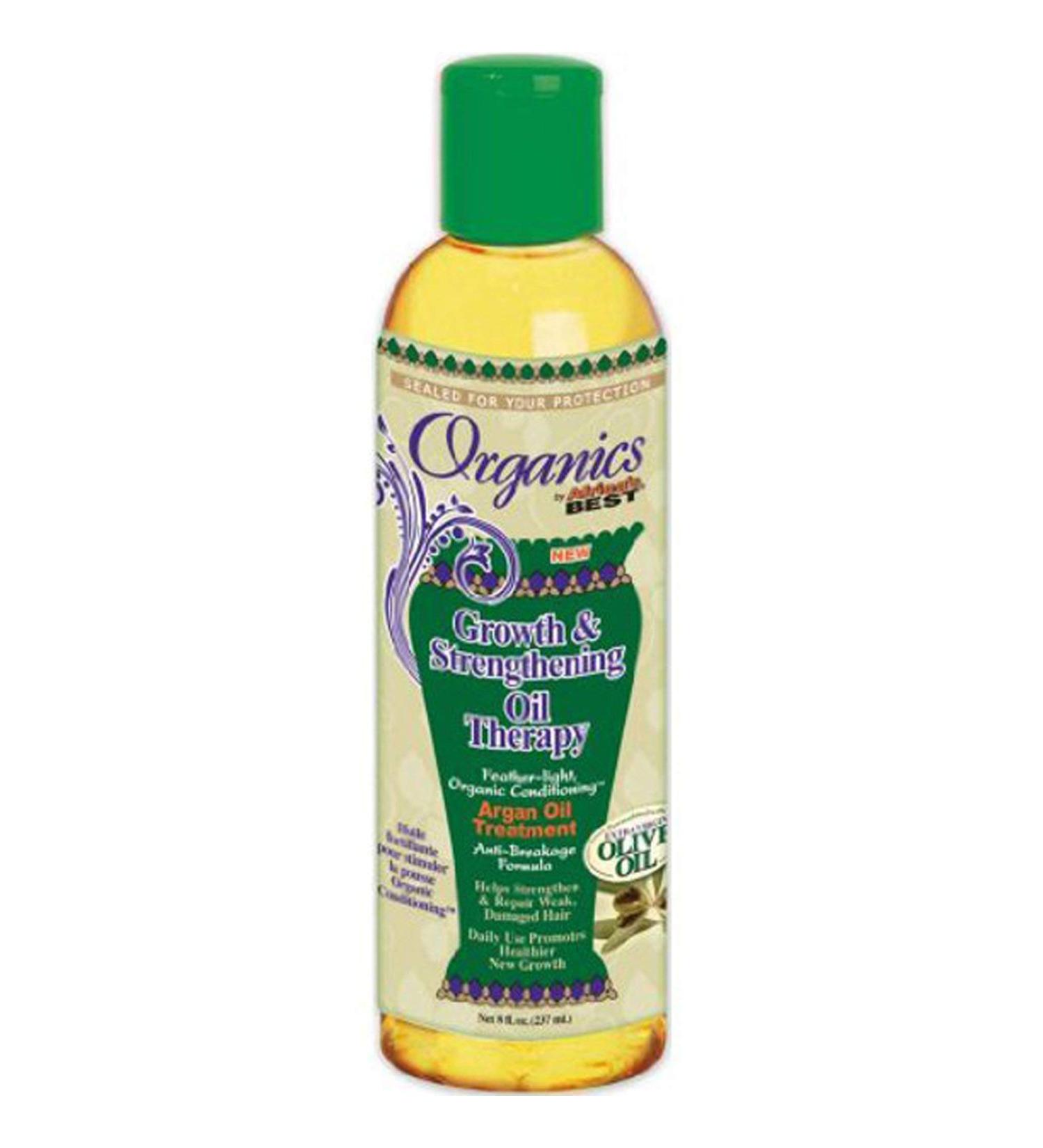 Organics Growth & Strengthening Oil Therapy - Argan Oil Treatment Anti-Breakage