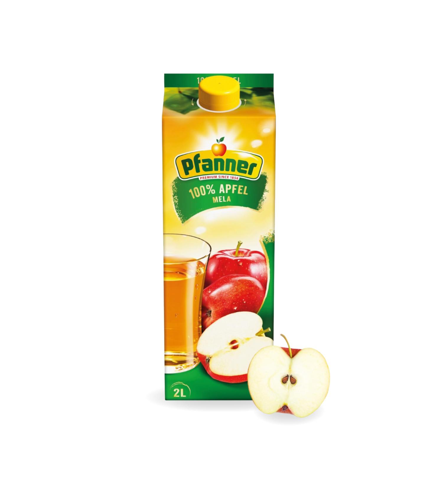 Buy Pfanner 100% Apple Juice - Classic Fruit Juice No Added Sugar - 2L Pack | International Shipping - Buy Online on SooperMarket.com