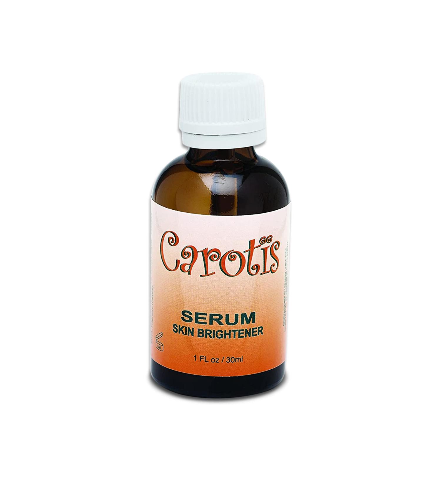 Carotis Brightening Serum 1oz - Fade Brown Spots with Alpha Arbutin & Beta Carotene - Buy Online on SooperMarket.com
