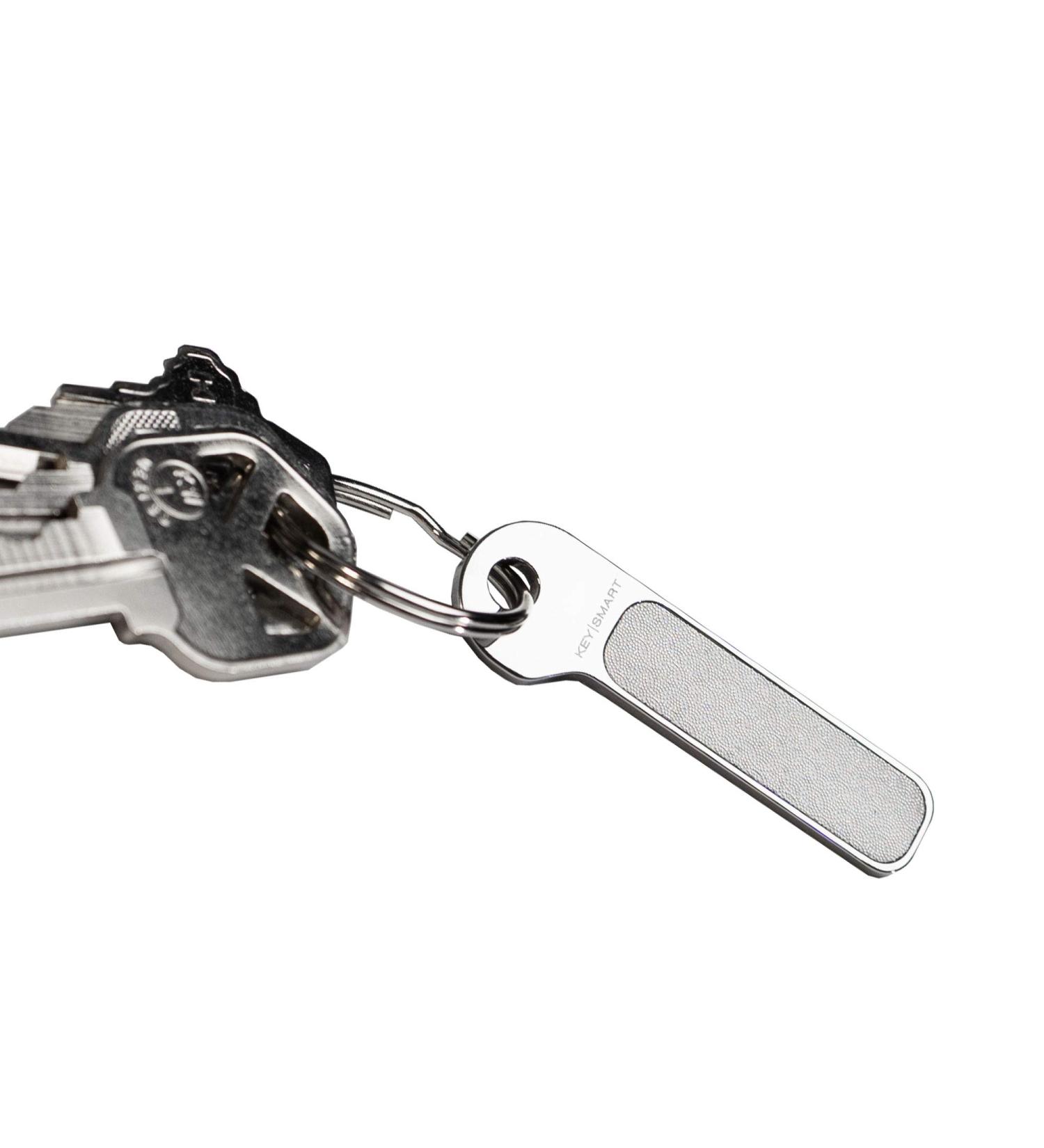 KeySmart NanoFile - Compact 2-in-1 Nail File and Mirror for On-the-Go Grooming - Buy Online on SooperMarket.com