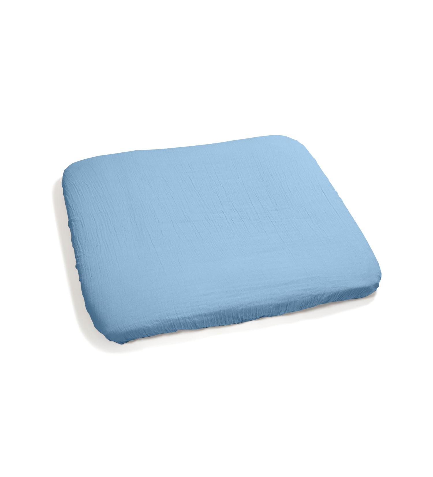 Buy PIC BEAR DIATIONS Complete 75x85cm - 100% Musselin Cotton Baby Comfort - Elastic Band Gentle & Protective (Airy Blue) - International Shipping Available - Buy Online on SooperMarket.com