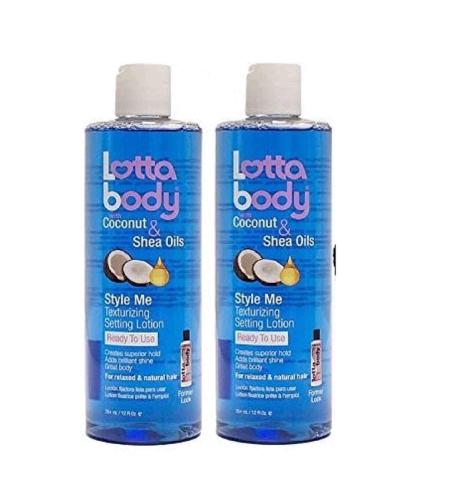 Lotta Body Setting Lotion - 2 Pack | Style and Set Your Hair with Ease - Buy Online on SooperMarket.com