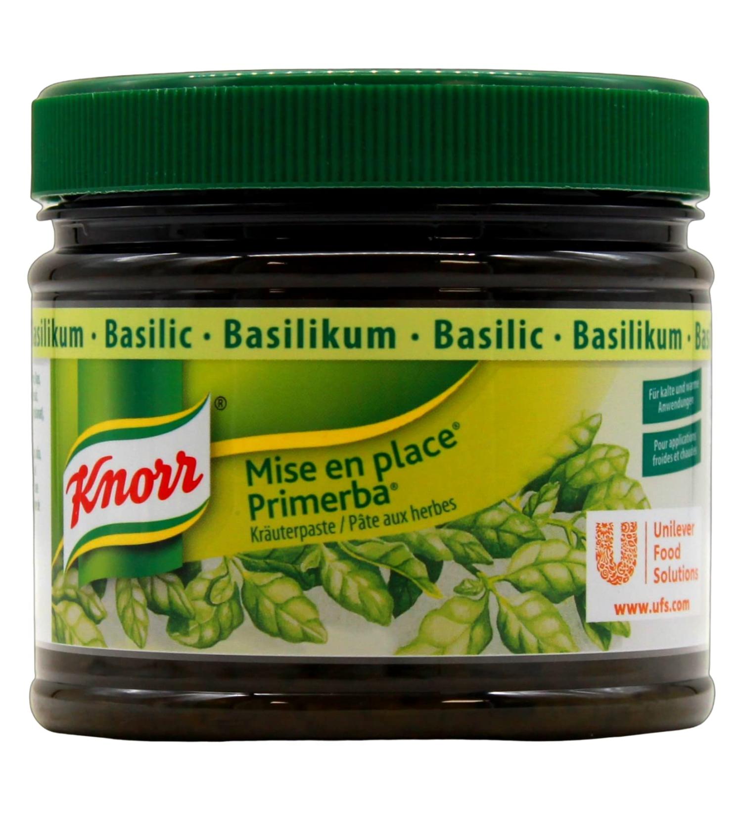 Buy Knorr Mise en Place Basil Herb Paste 340g - Authentic Flavor for International Shipping - Buy Online on SooperMarket.com