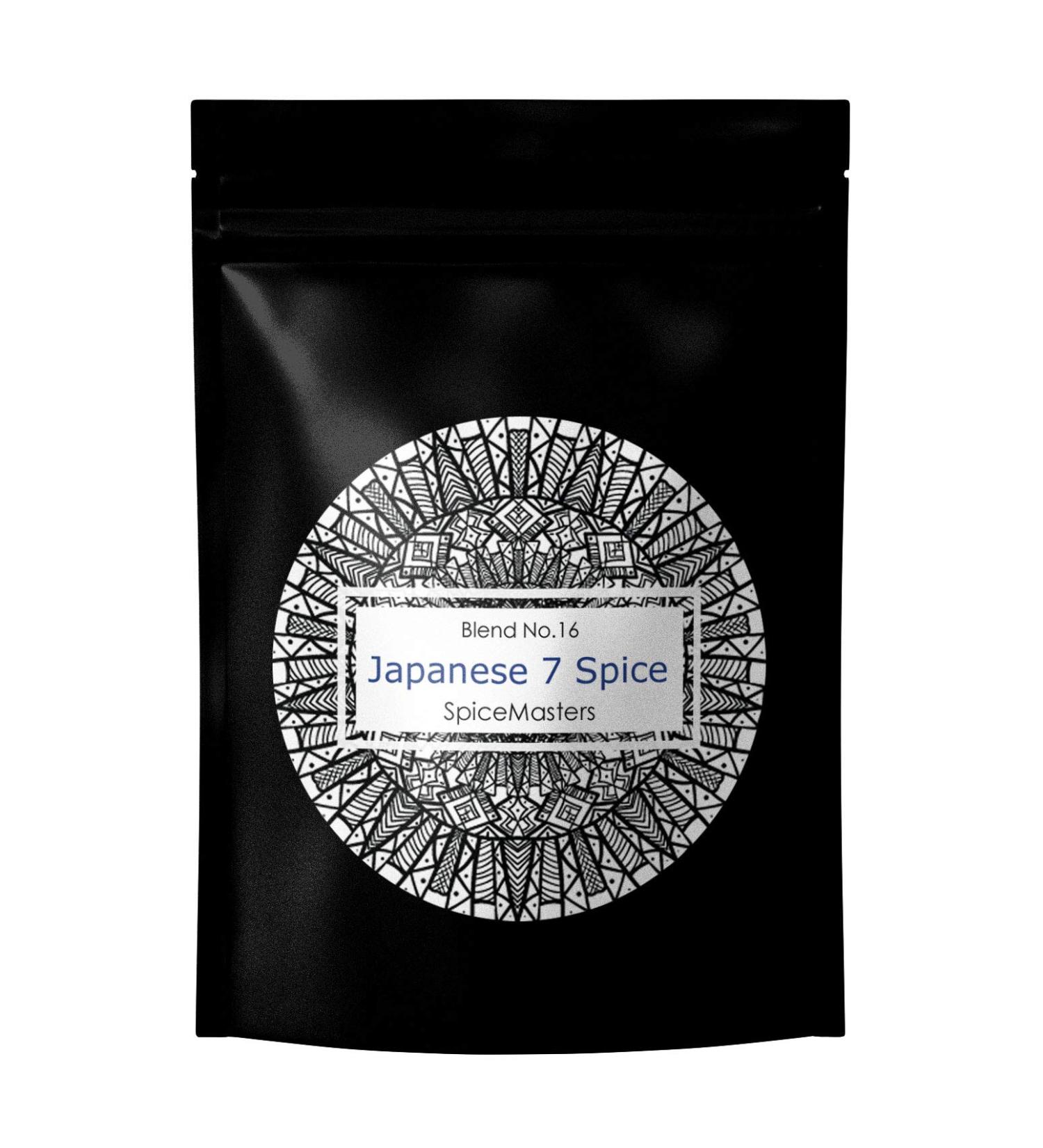 Authentic Japanese 7 Spice Blend - 100g Pack by Spice Masters | Handcrafted Togarashi Mix for Superior Flavor - Buy Online on SooperMarket.com