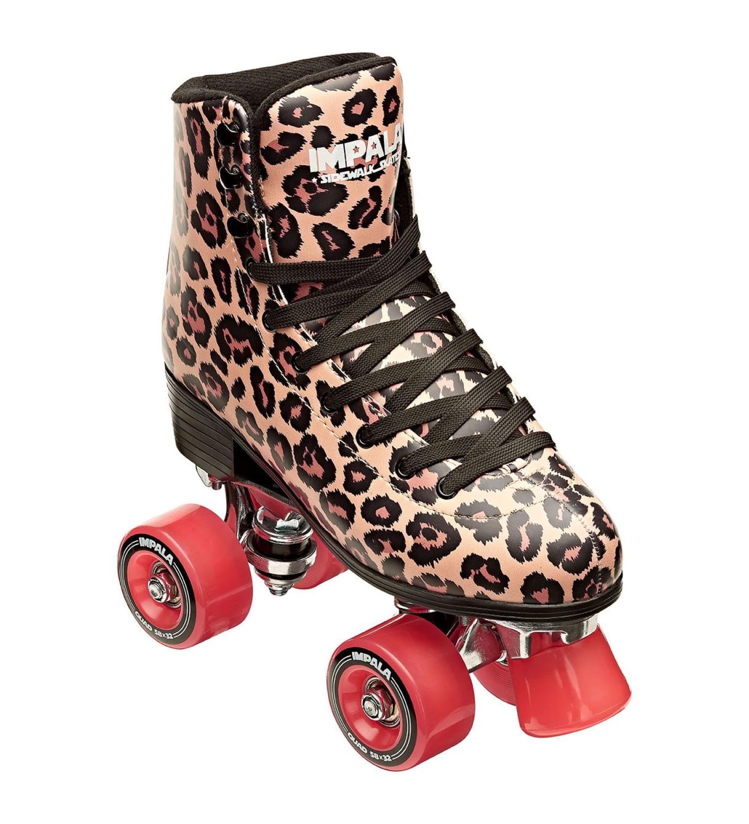 Impala Quad Skate - Leopard 10 | Stylish Roller Skates for Women and Men - Buy Online on SooperMarket.com
