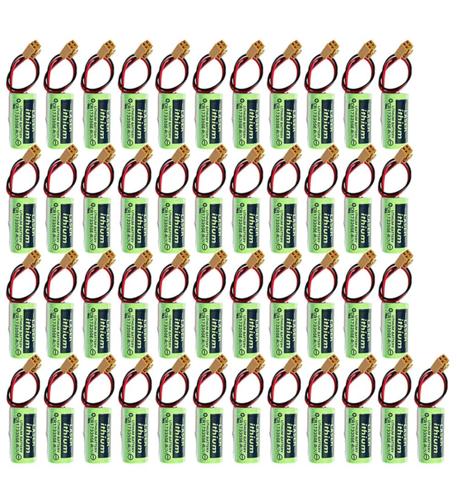 Buy Pack of 45 - 1800mAh CR17335SE-R 3V Battery Replacement for SANYO | International Shipping Available - Buy Online on SooperMarket.com