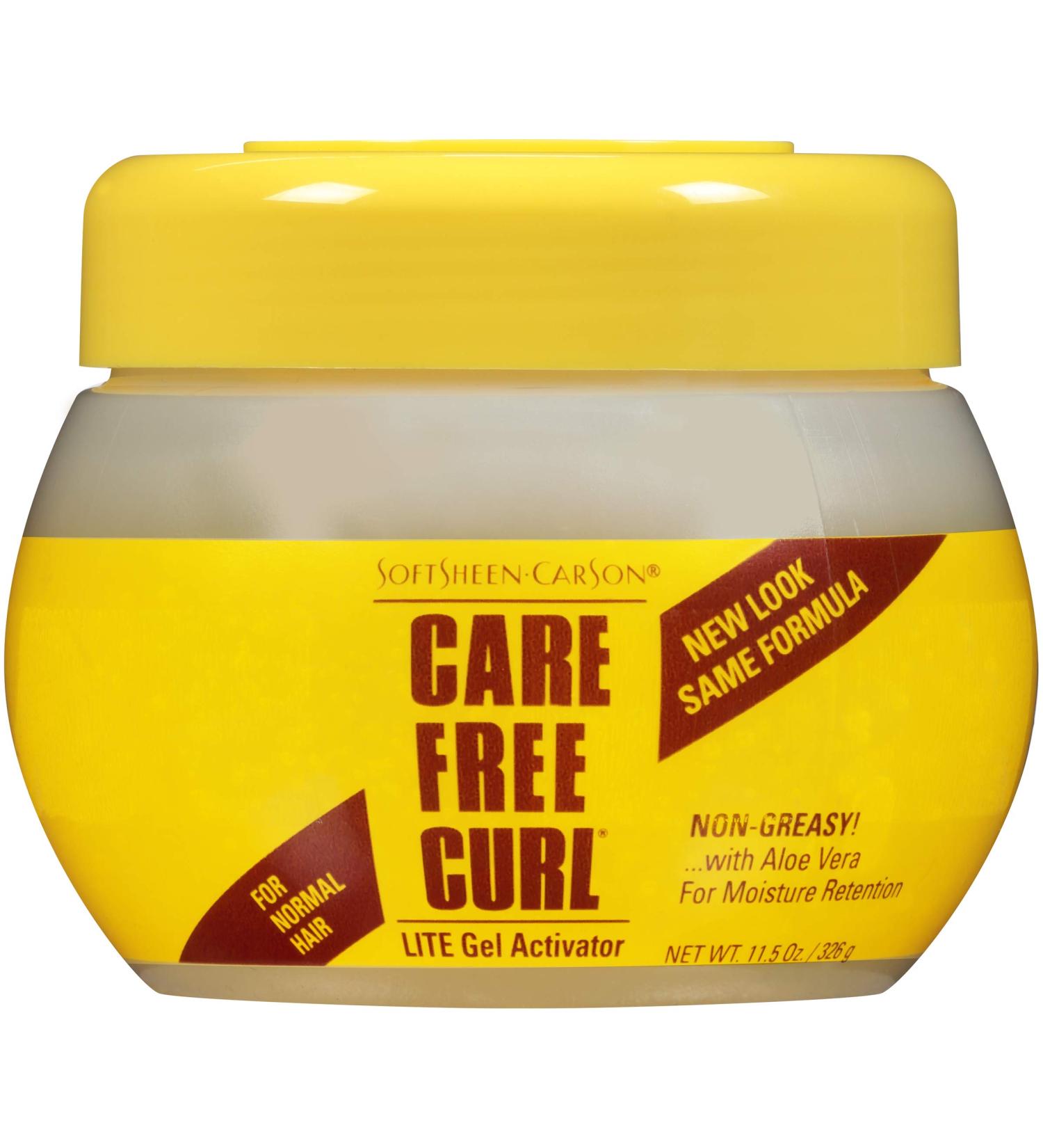 Softsheen-Carson Care Free Curl Gel Activator Lite 11.5 oz - Define and Hydrate Curls - Buy Online on SooperMarket.com