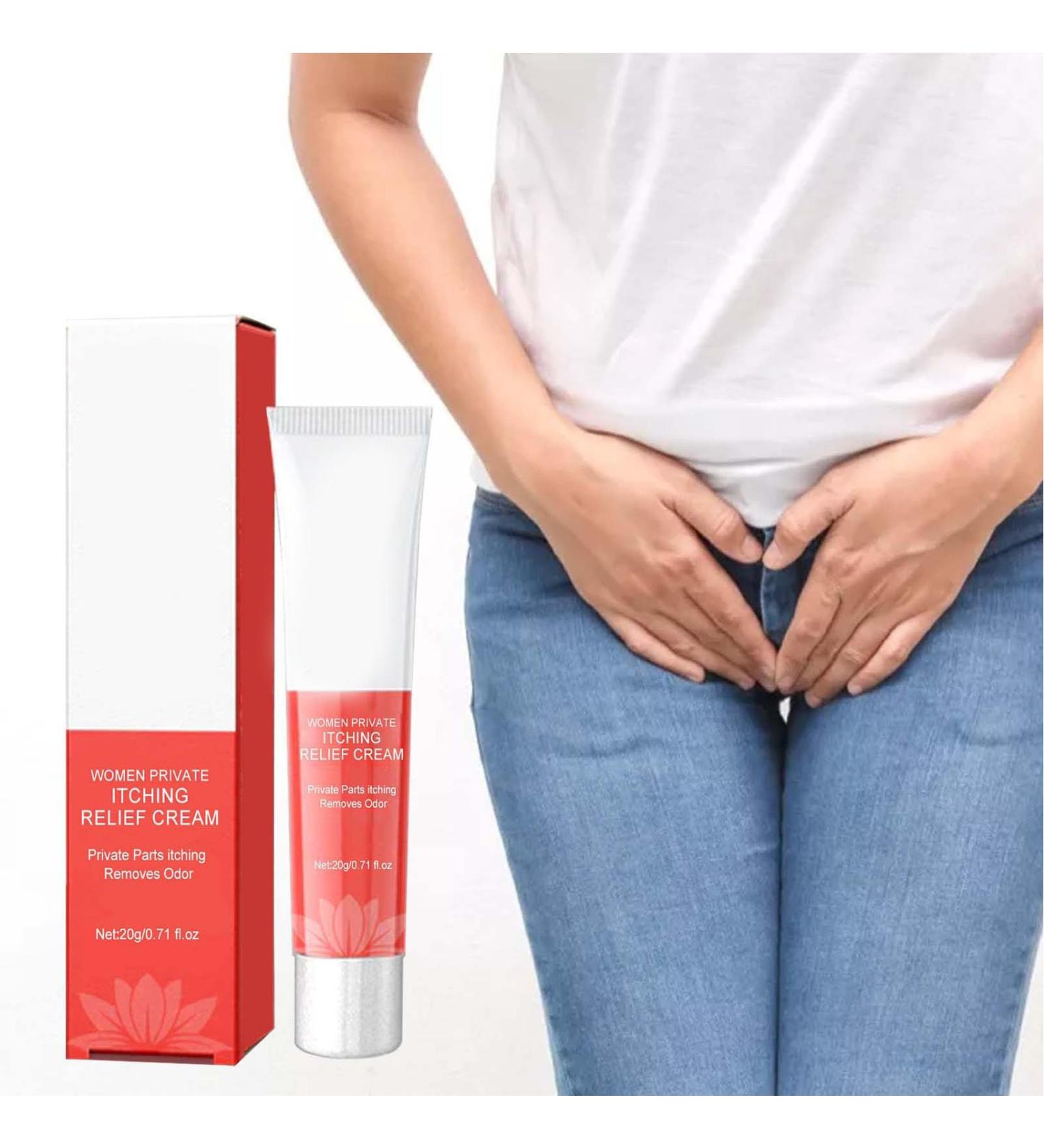 Saluaqui 3pcs Area Itch Ointment Gentle Itch Relief Cream for Women Intimate Care Long Lasting Refreshing Feminine Itch Treatment Cream for Health Care - Buy Online on SooperMarket.com