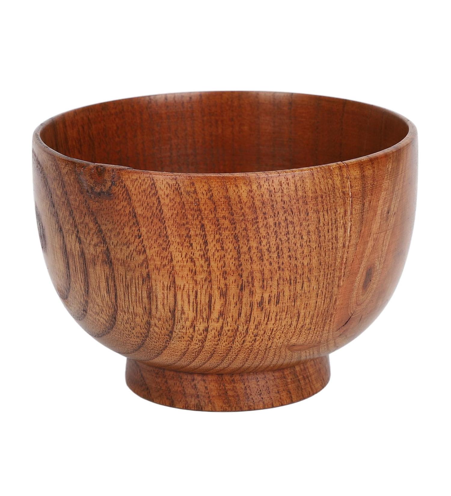 Premium Wooden Shaving Bowl Cup - Men's Grooming Tool for Foam & Soap | Perfect Gift for Fathers - Buy Online on SooperMarket.com
