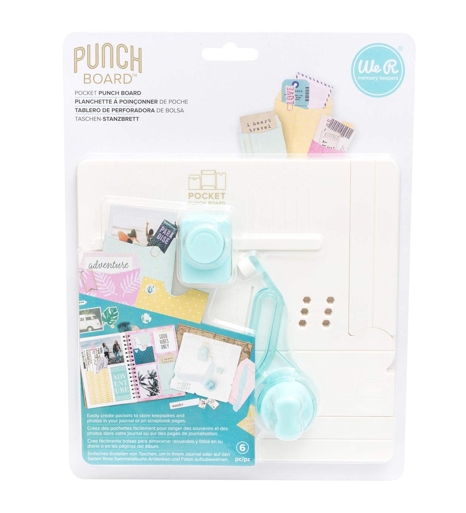 We R Memory Keepers Pocket Maker Punch Board Multicolor - Buy Online on SooperMarket.com