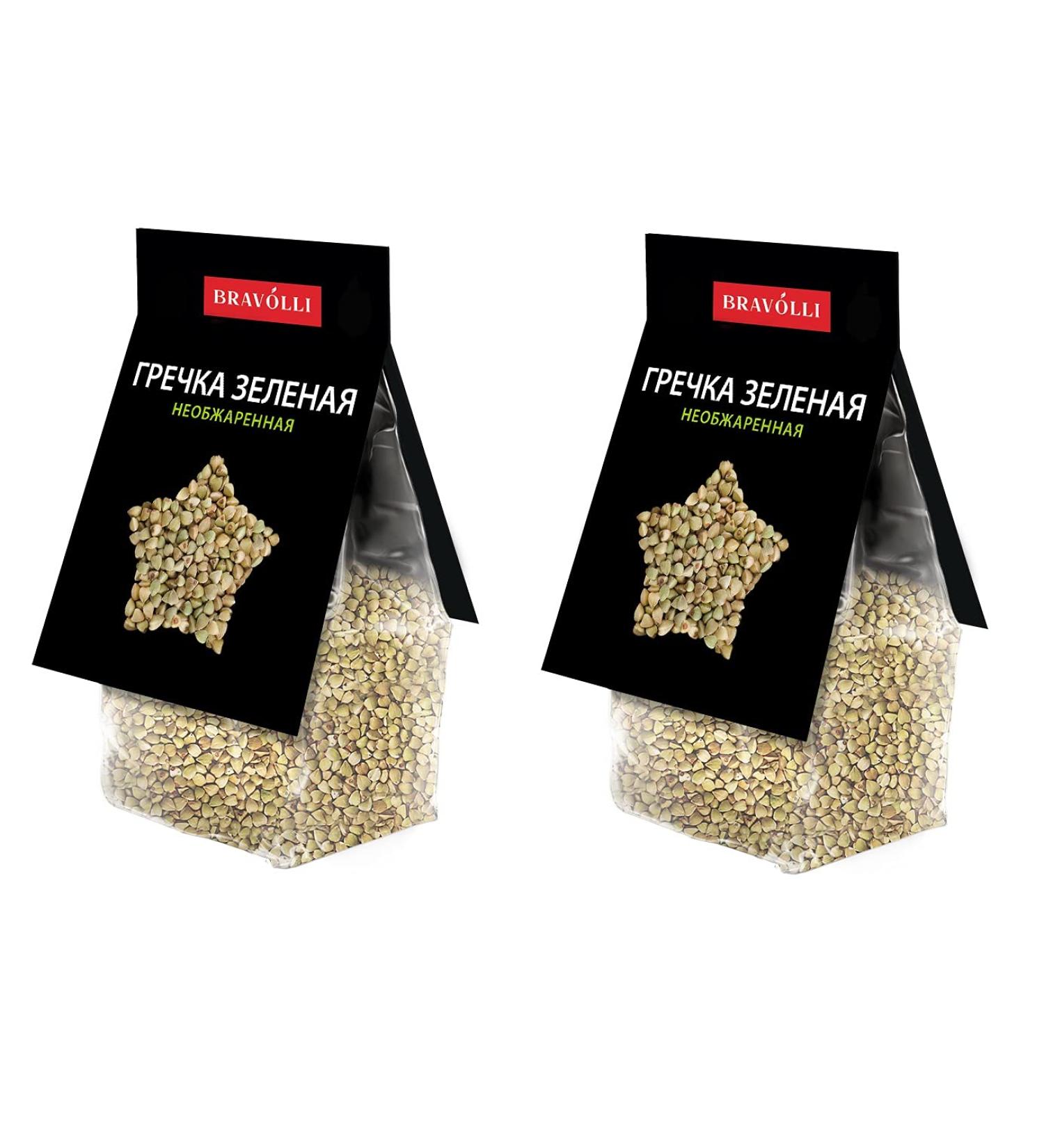 Bravolli Green Buckwheat Groats 350g/12.35 OZ Non GMO Kosher Diet Friendly - Pack of 2 (1.54 Pound) - Buy Online on SooperMarket.com