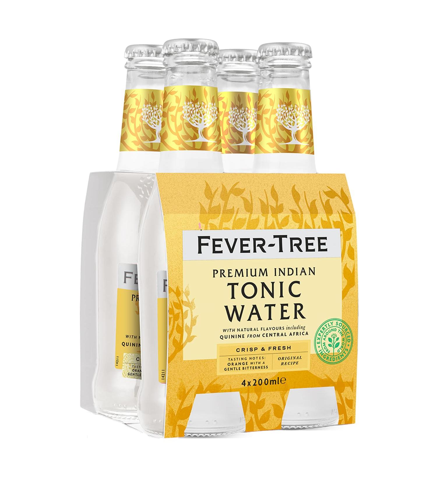 Fever-Tree Indian Tonic Water - 24 Pack (200ml Each) - Buy Online on SooperMarket.com