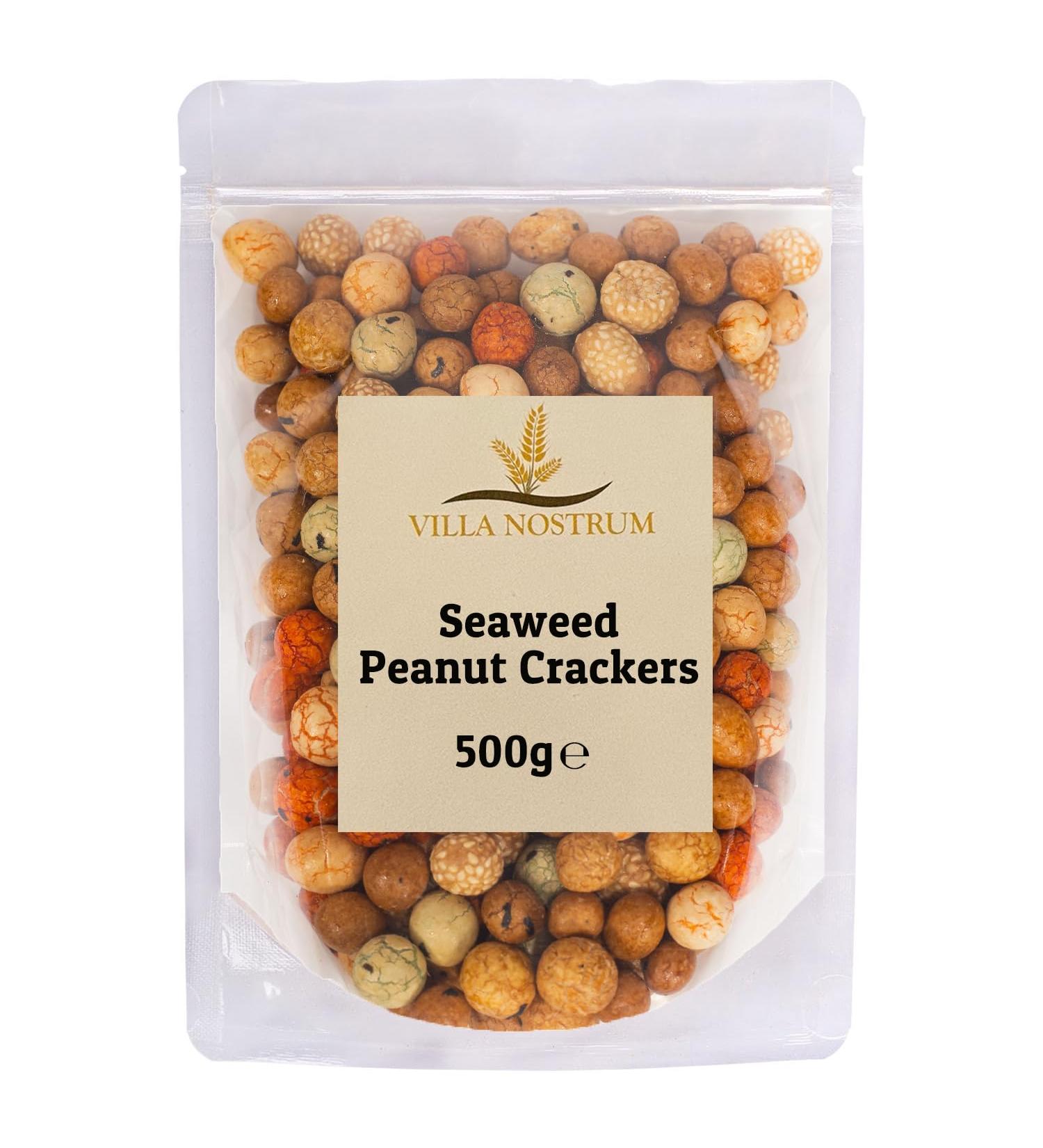 Seaweed Peanut Crackers 500g by Villa Nostrum