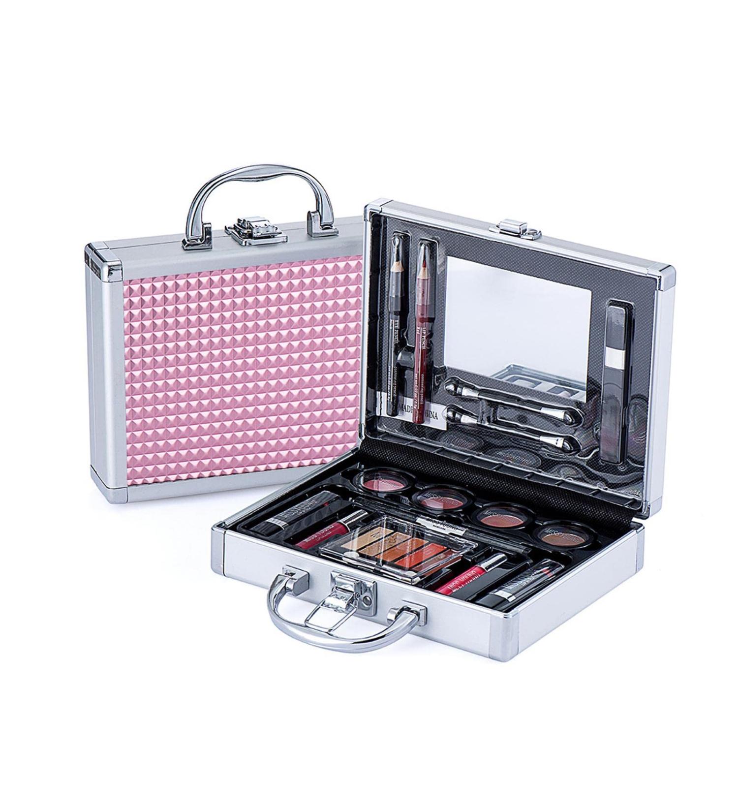 16-Part Makeup Gift Set for Women | Complete Durable Beauty Bundle with Cosmetic Box | Perfect Birthday Gift for Girls - Buy Online on SooperMarket.com