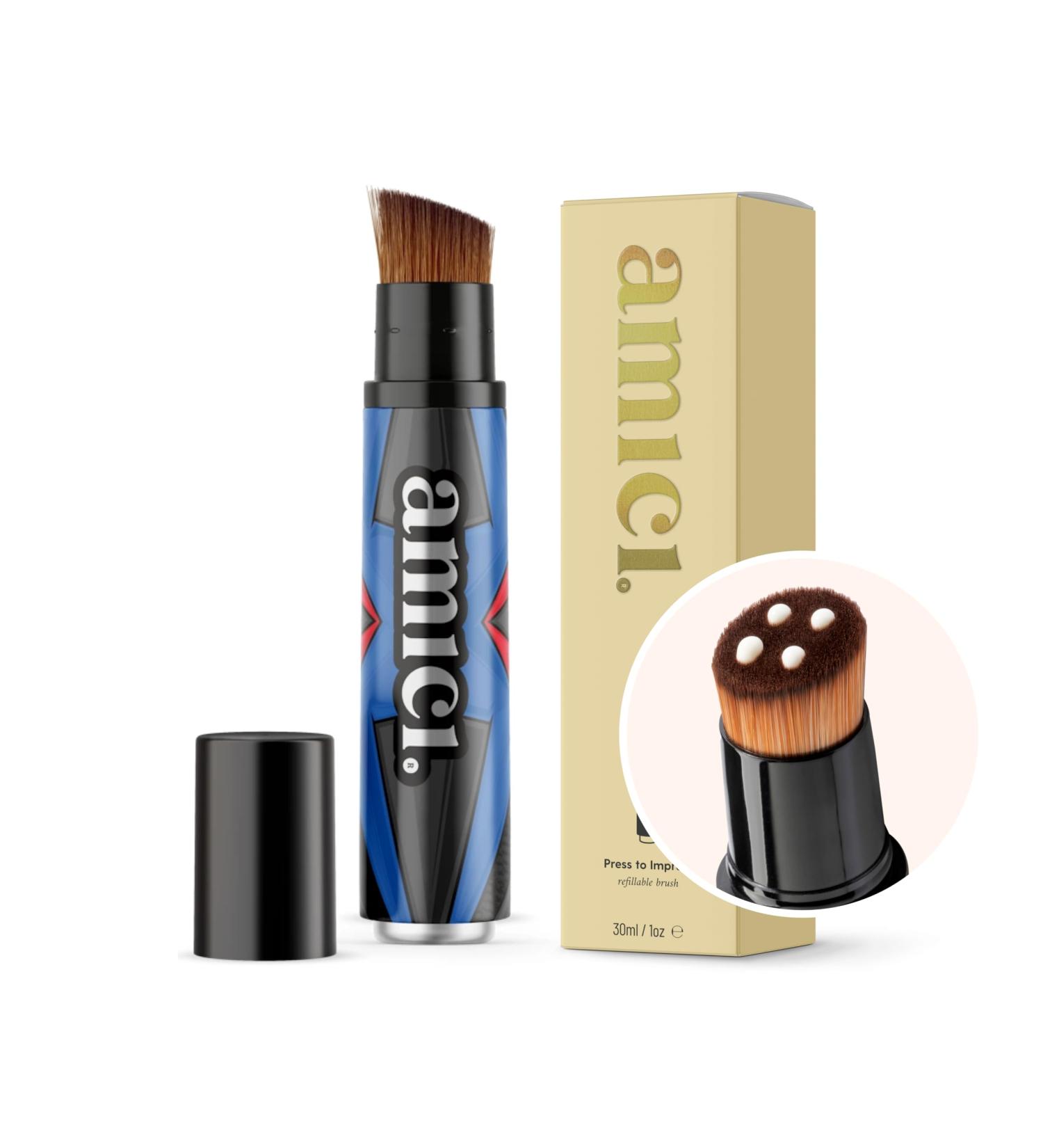 Amici Sun Protection Brush | Complete Sun Protection for Babies Children & Adults | Brush & Makeup Applicator in One - Buy Online on SooperMarket.com