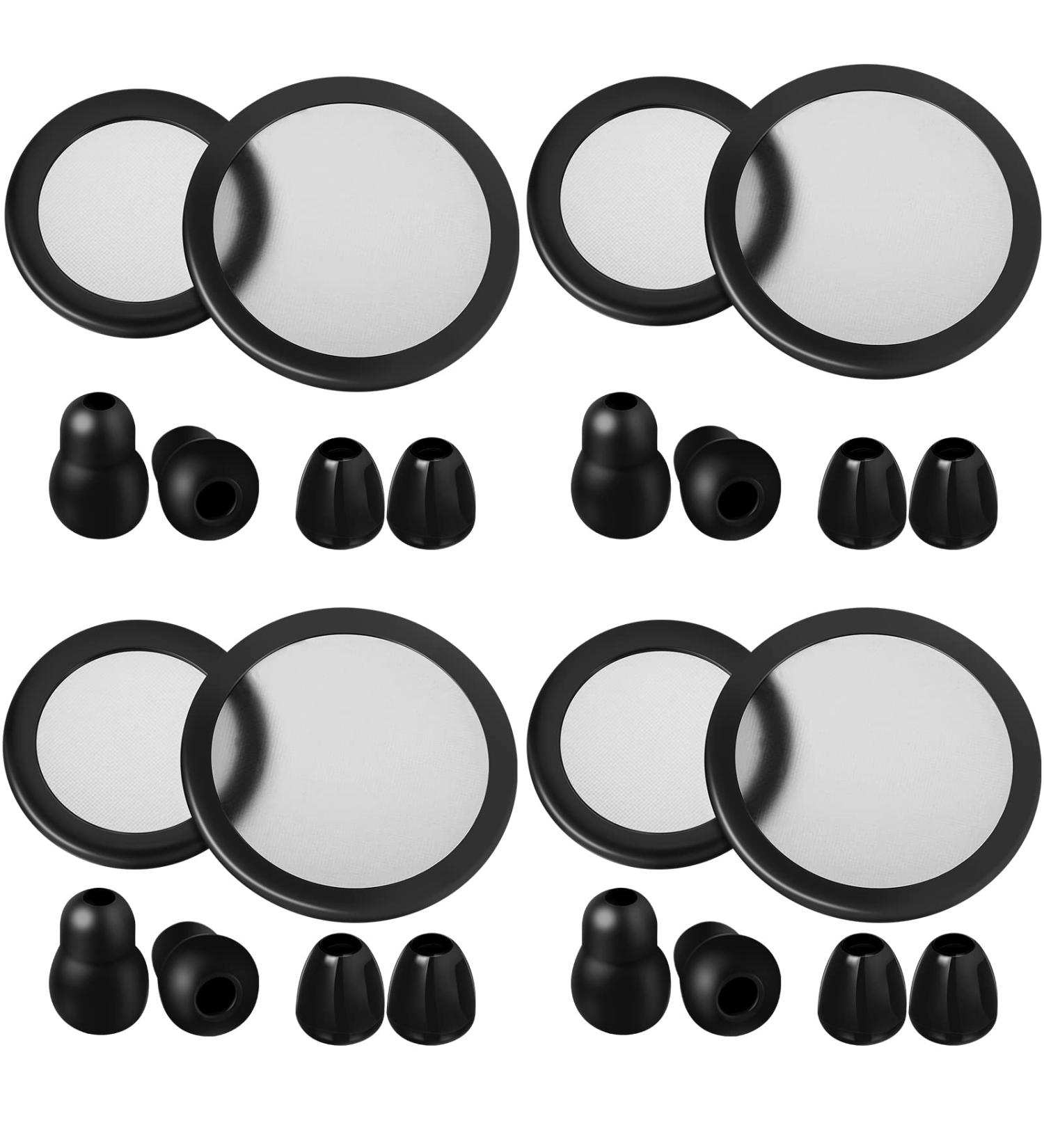 Stethoscope Spare Parts Kit - Replacement & Ear Tips Accessories (Black) - Buy Online on SooperMarket.com