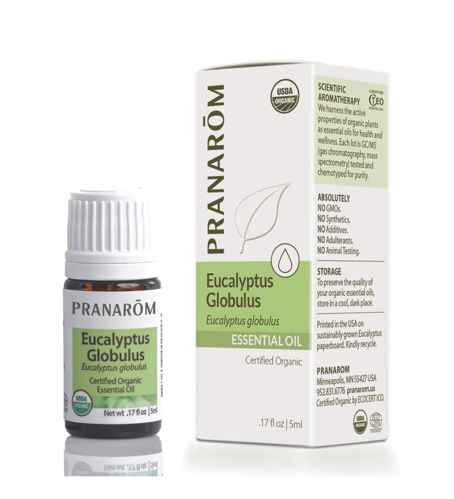 Buy Pranarom Eucalyptus Globulus Essential Oil 0.17 fl oz (5 ml) | Natural Wellness - Buy Online on SooperMarket.com