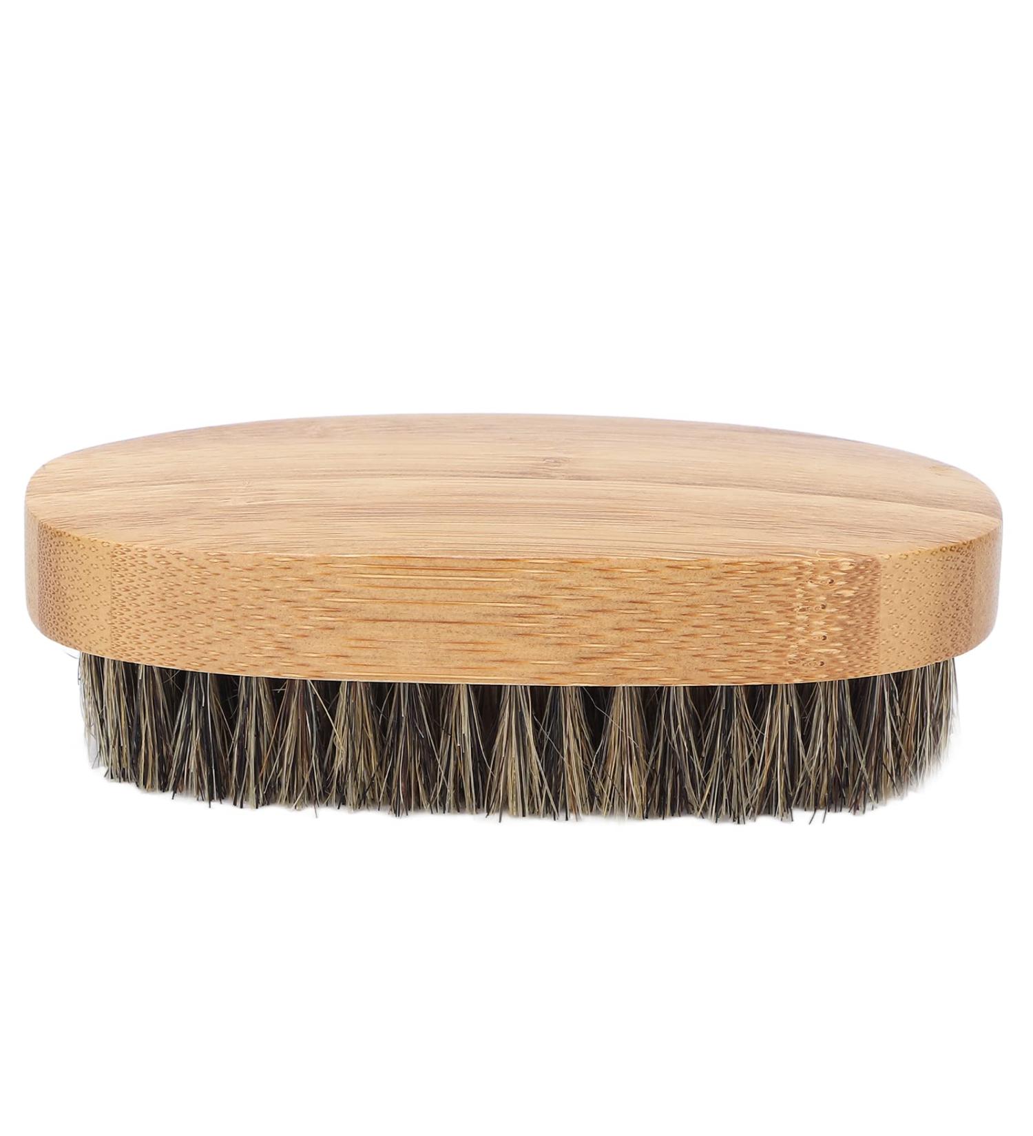 Pocket Mustache and Beard Brush Beard Styling Brushes Soft Bamboo Comfortable Massage Beard Hair Beauty Brush for Men and Women - Buy Online on SooperMarket.com