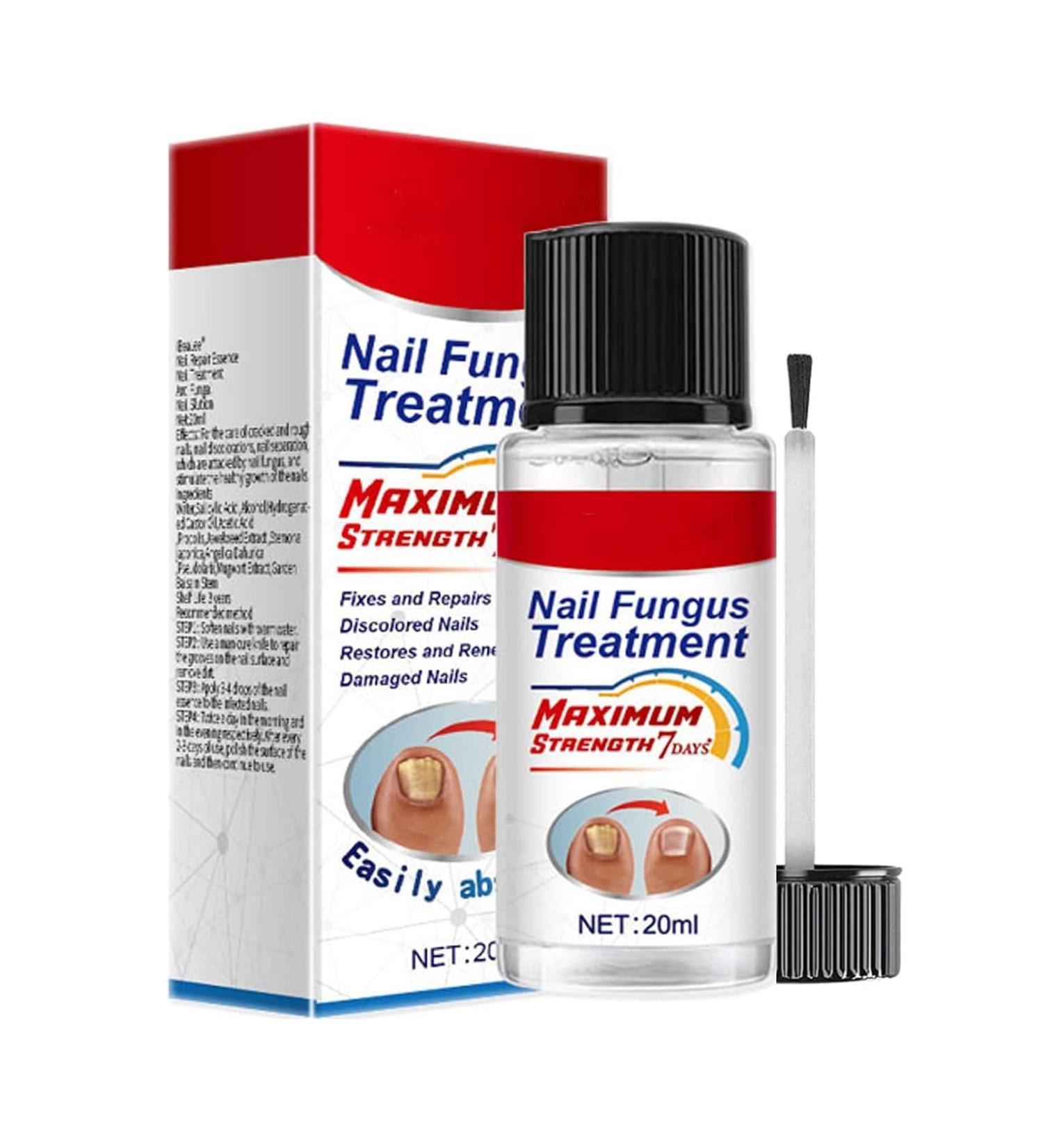 SONGQEE Nail Repair Oil 20 ml Extra Strong Nail Care for Toes and Fingernails Repairs & Renews Damaged Broken Nails
