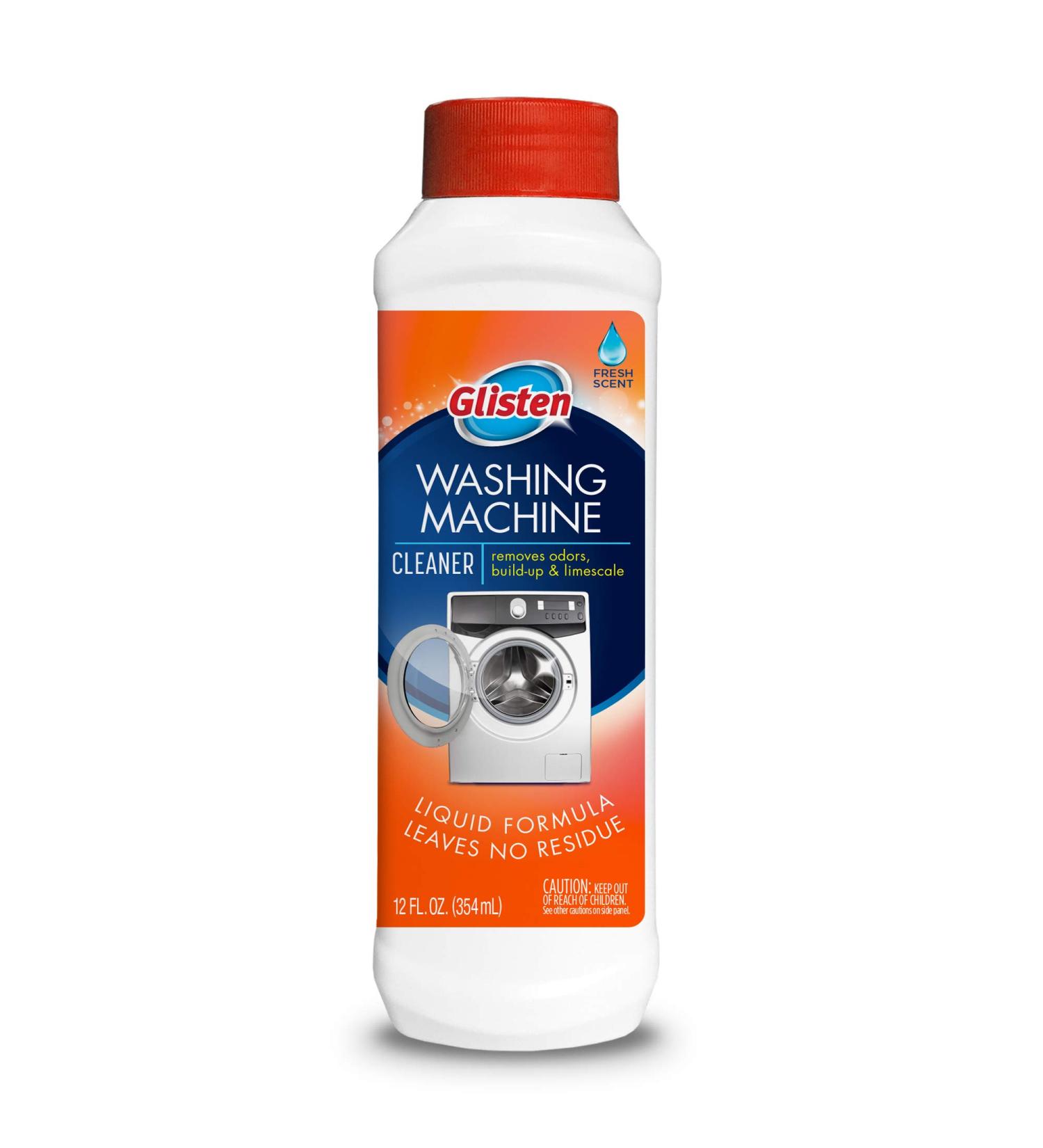 Glisten Washer Magic Machine Cleaner - 12oz, Removes Odors & Buildup, Safer Choice Winner | Front & Top Load Washers - Buy Online on SooperMarket.com