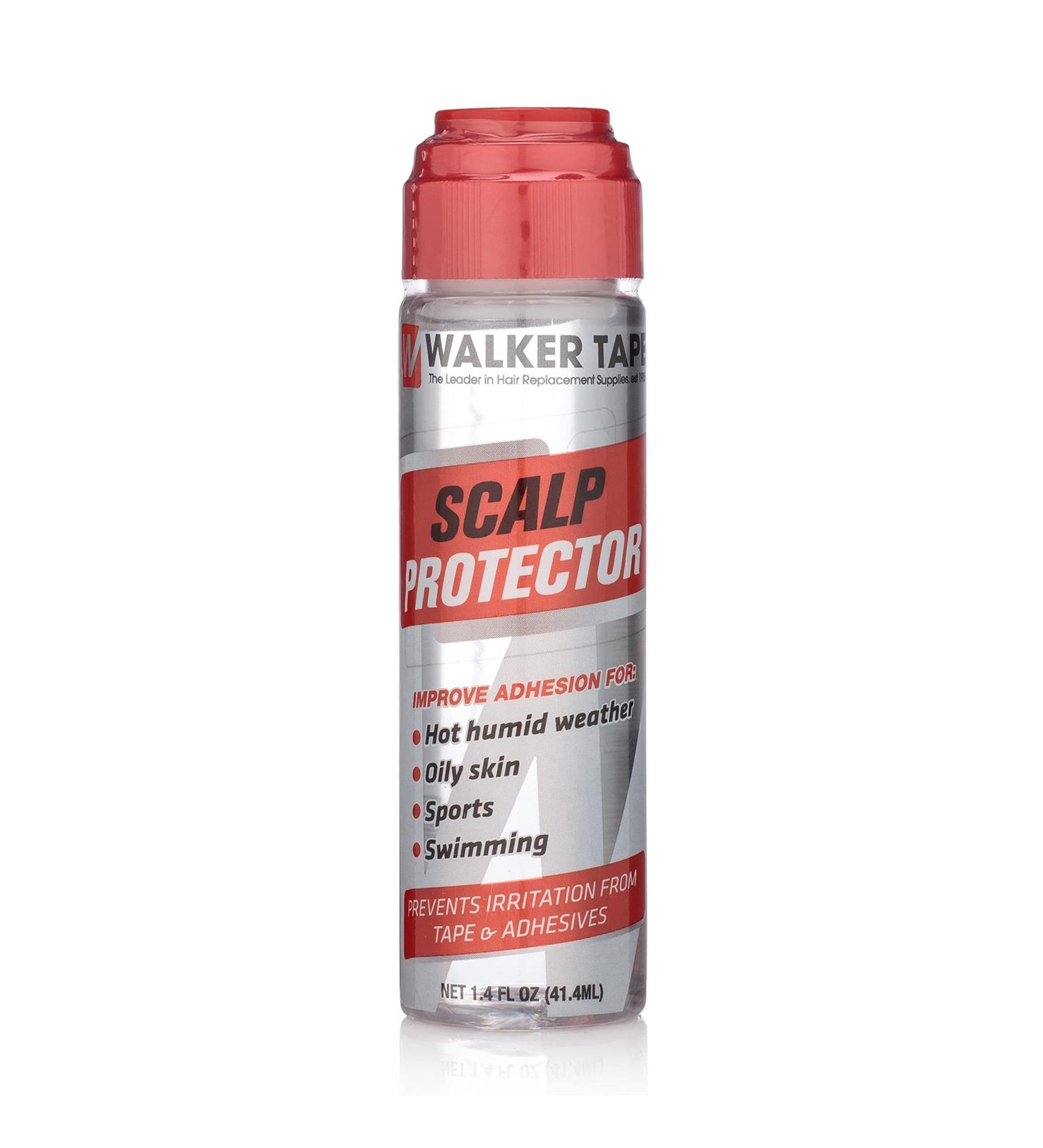 Scalp Care Protector - Easy to Apply Clear Liquid Kit - Waterproof for Longer Sport Use - Works with Adhesive Tape or Glue for Lace Wig or - 1.4 oz 1.4 Fl Oz (Pack of 1)