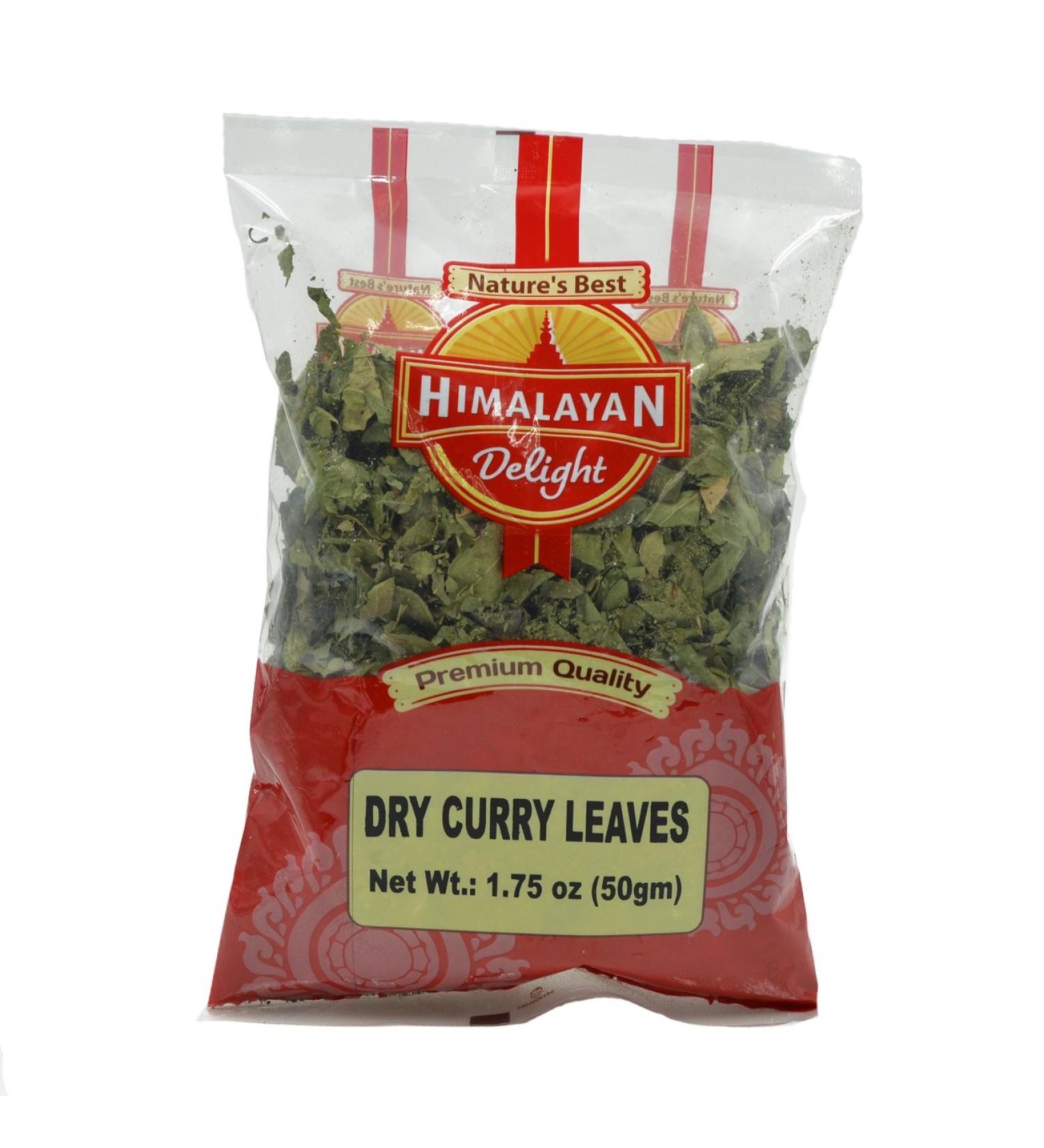Himalayan Dry Curry Leaves 50g - Premium Quality, Aromatic Spice for Cooking - Buy Online on SooperMarket.com