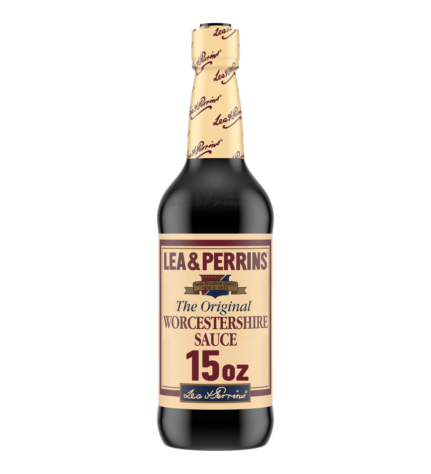 Lea & Perrins Original Worcestershire Sauce 15 fl oz Bottle - Pack of 1 - Buy Online on SooperMarket.com