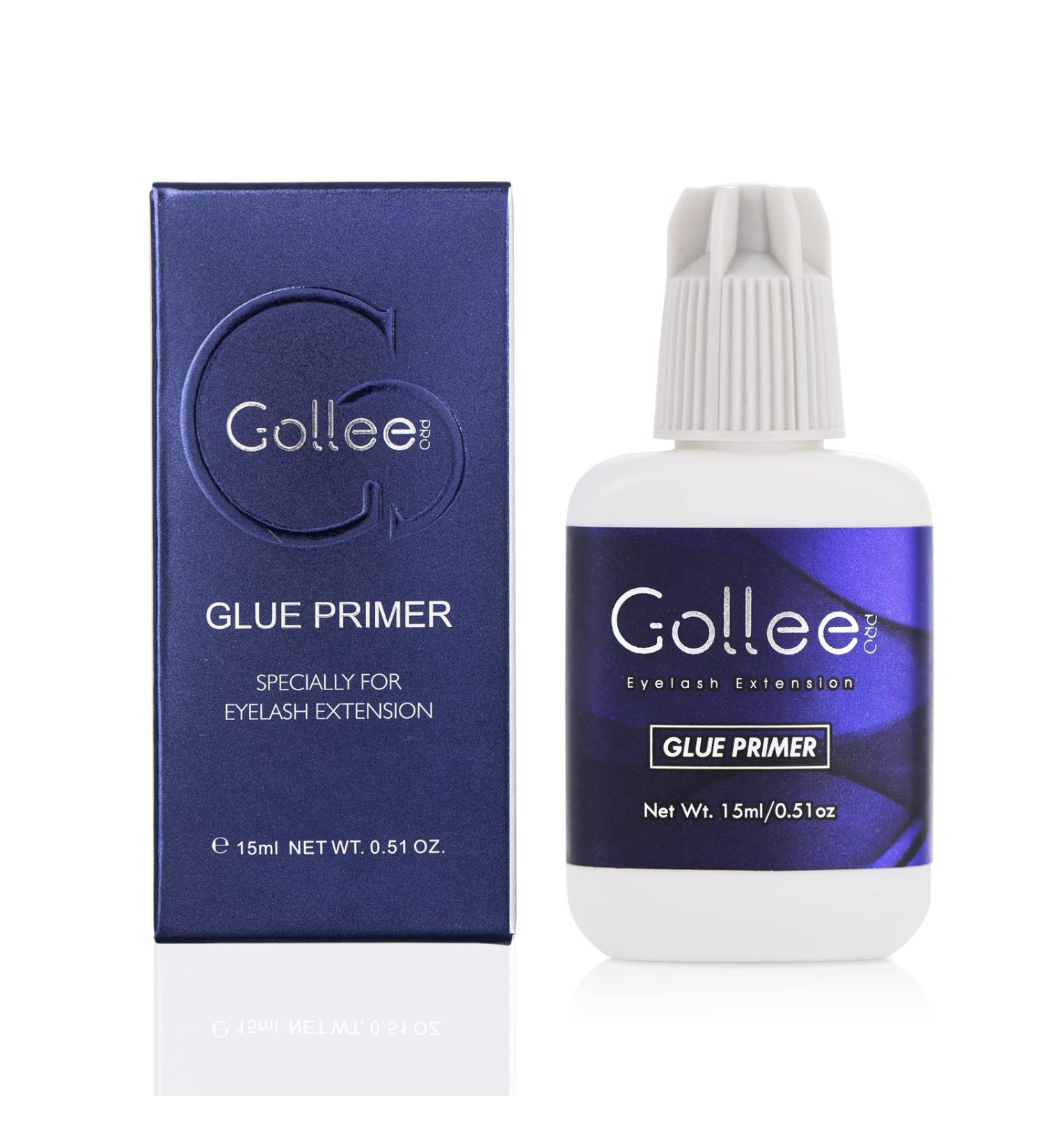 GOLLEEPRO Eyelash Extension Primer - 15ML | Pre Treatment for Longer Retention | Cleanses and Removes Proteins and Oils - Buy Online on SooperMarket.com