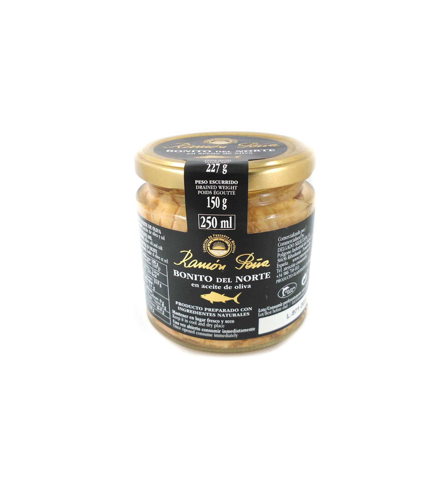 Tuna Bonito del Norte back meat in olive oil RAMON PE A GOLD 227 g