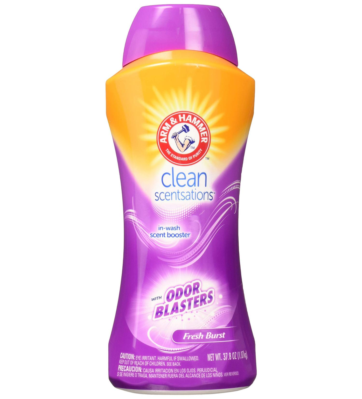 Arm & Hammer Clean Scentsations In-Wash Freshness Booster - Odor Blaster Sample (37.8 oz) - International Shipping Available - Buy Online on SooperMarket.com