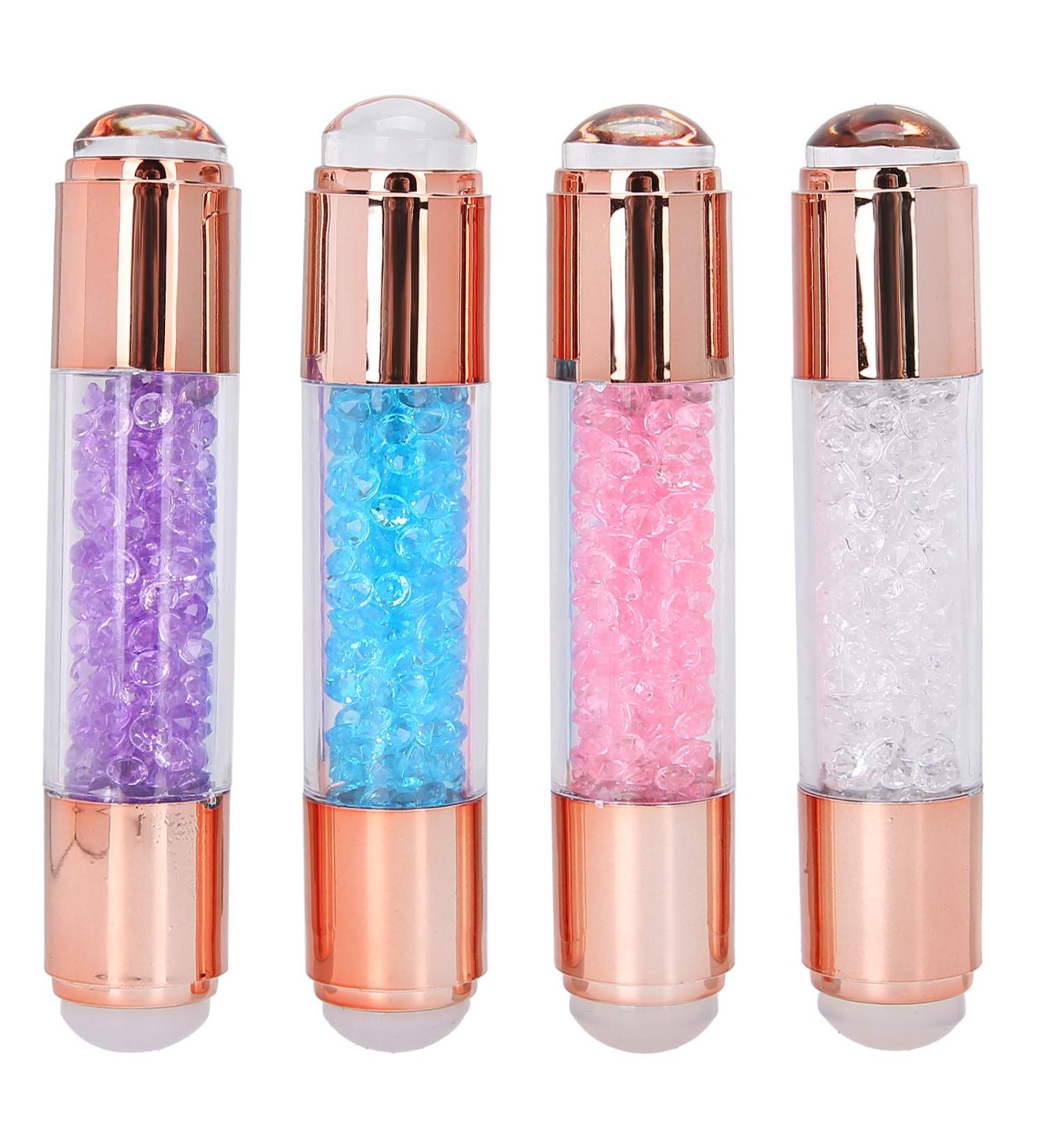 Premium Nail Studio Manicure Stamp Kit - 4 Silicone Sets & Double-Head Nail Art Tools for Home Use - Buy Online on SooperMarket.com