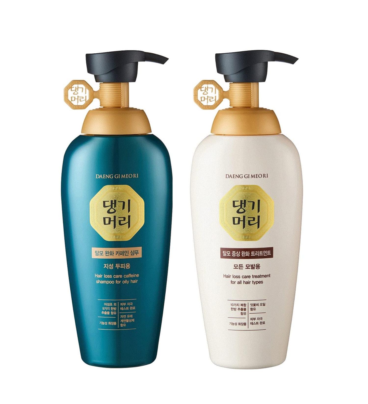 DAENG GI MEO RI Hair Loss Care Shampoo for Oily Hair + Treatment Set 13.5 FL. OZ. Each - Buy Online on SooperMarket.com