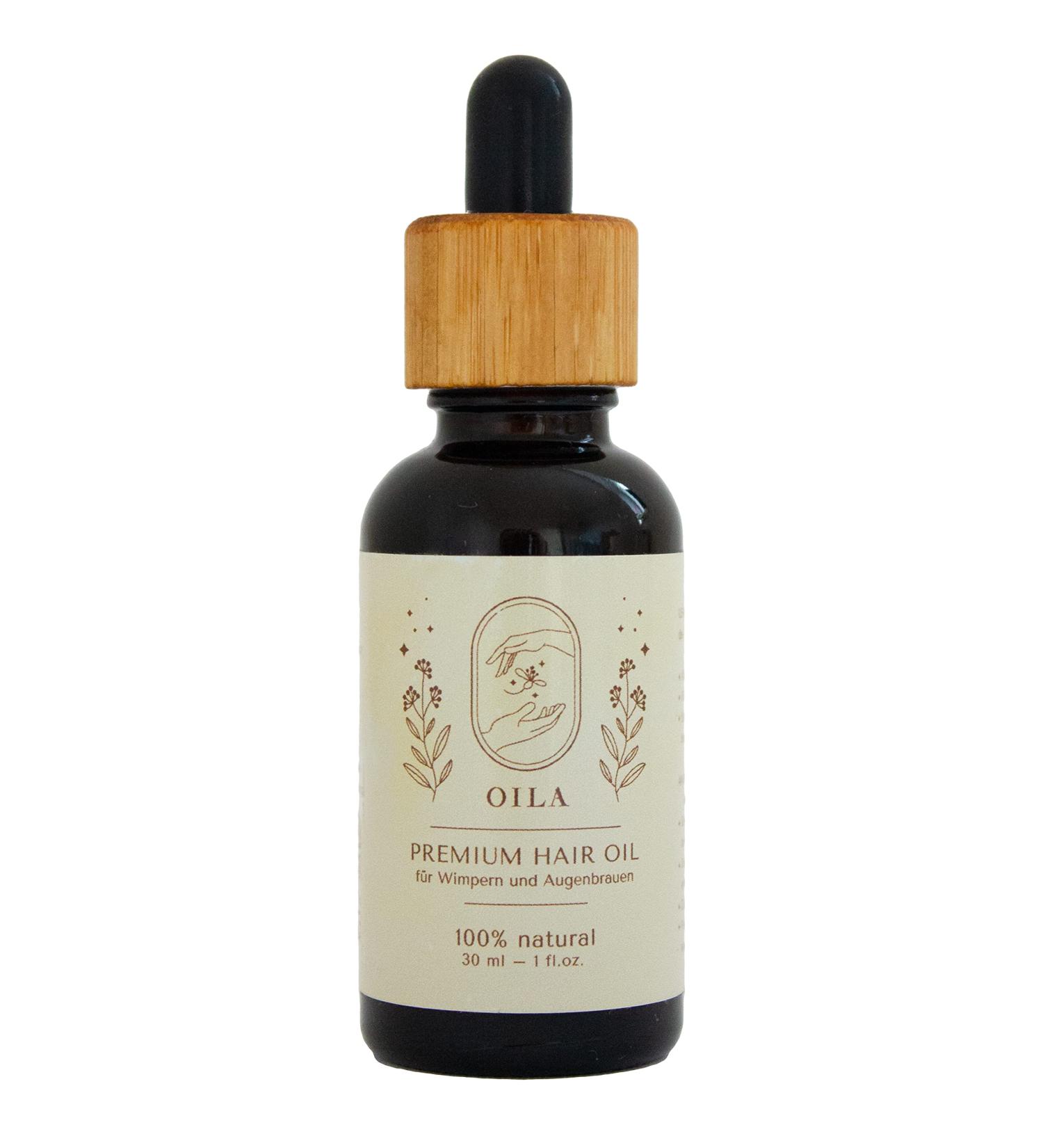 Buy Oila Premium USMA Oil - 100% Pure Cold-Pressed Natural Oil for Fast Hair Growth Eyelash & Eyebrow Care | Sustainable & Vegan - Buy Online on SooperMarket.com