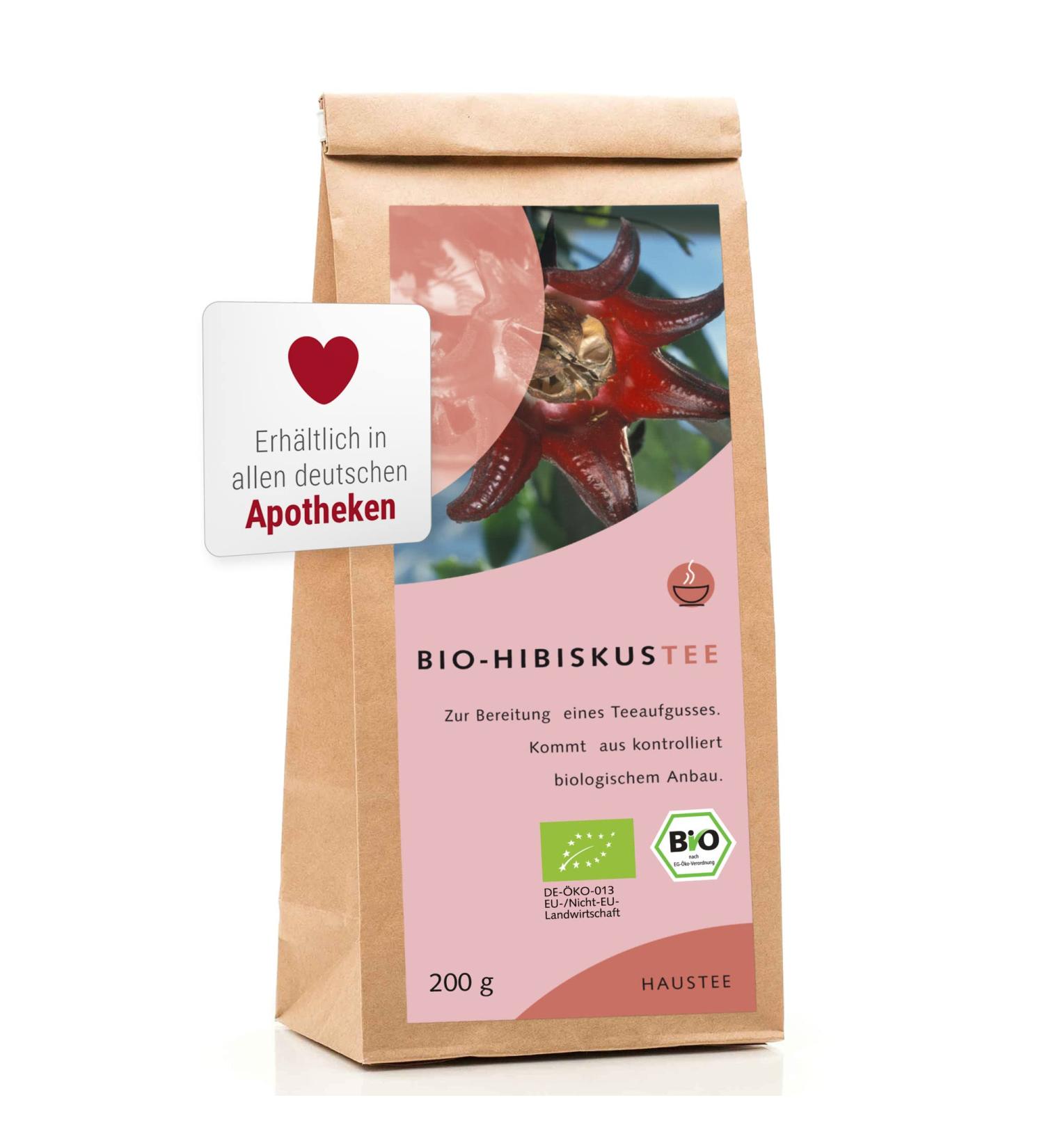 Buy World Corner Bio-Hibiskus Tea 200g - Premium Dried Hibiscus Flowers | Relaxing Fruity-Aromatic Herbal Tea | Imported from Germany | International Shipping Available - Buy Online on SooperMarket.com
