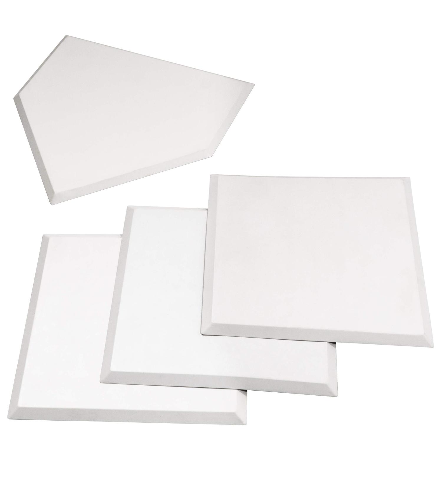 GoSports Baseball & Softball 4 Piece Premium Base Set - Heavy Duty for Athletes | White - Buy Online on SooperMarket.com