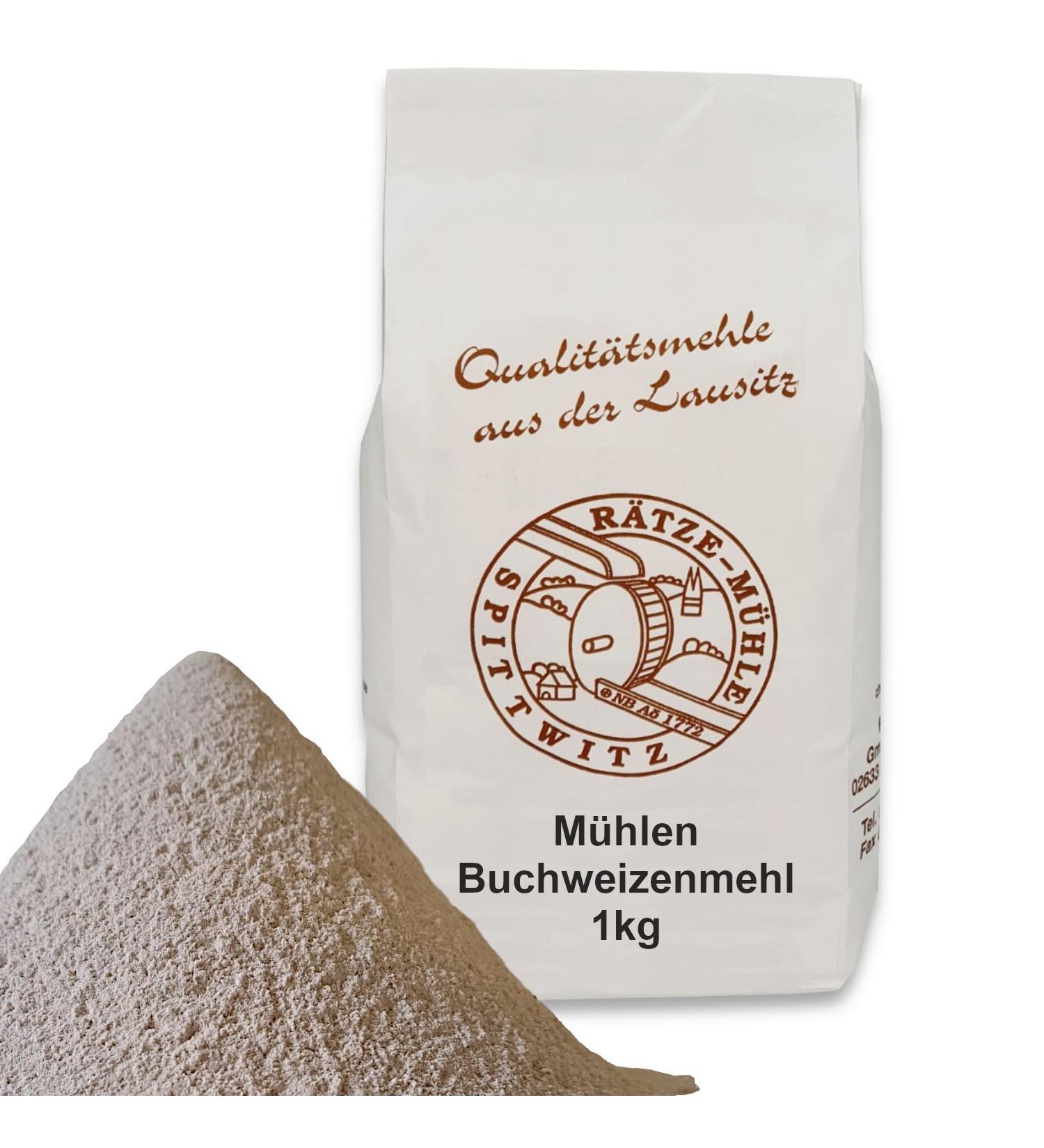 Buy Premium M hlen Buckwheat Flour 1kg - Fresh & Natural from R tze Mill | 100% Regional Quality - Buy Online on SooperMarket.com