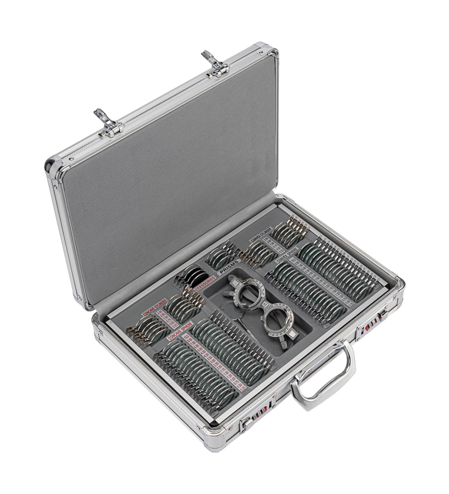AISITESY 104 Trial Lens Set | Optometry Equipment | Optical Trial Lens Set with Free Trial Frame | Best for Eye Care Professionals - Buy Online on SooperMarket.com