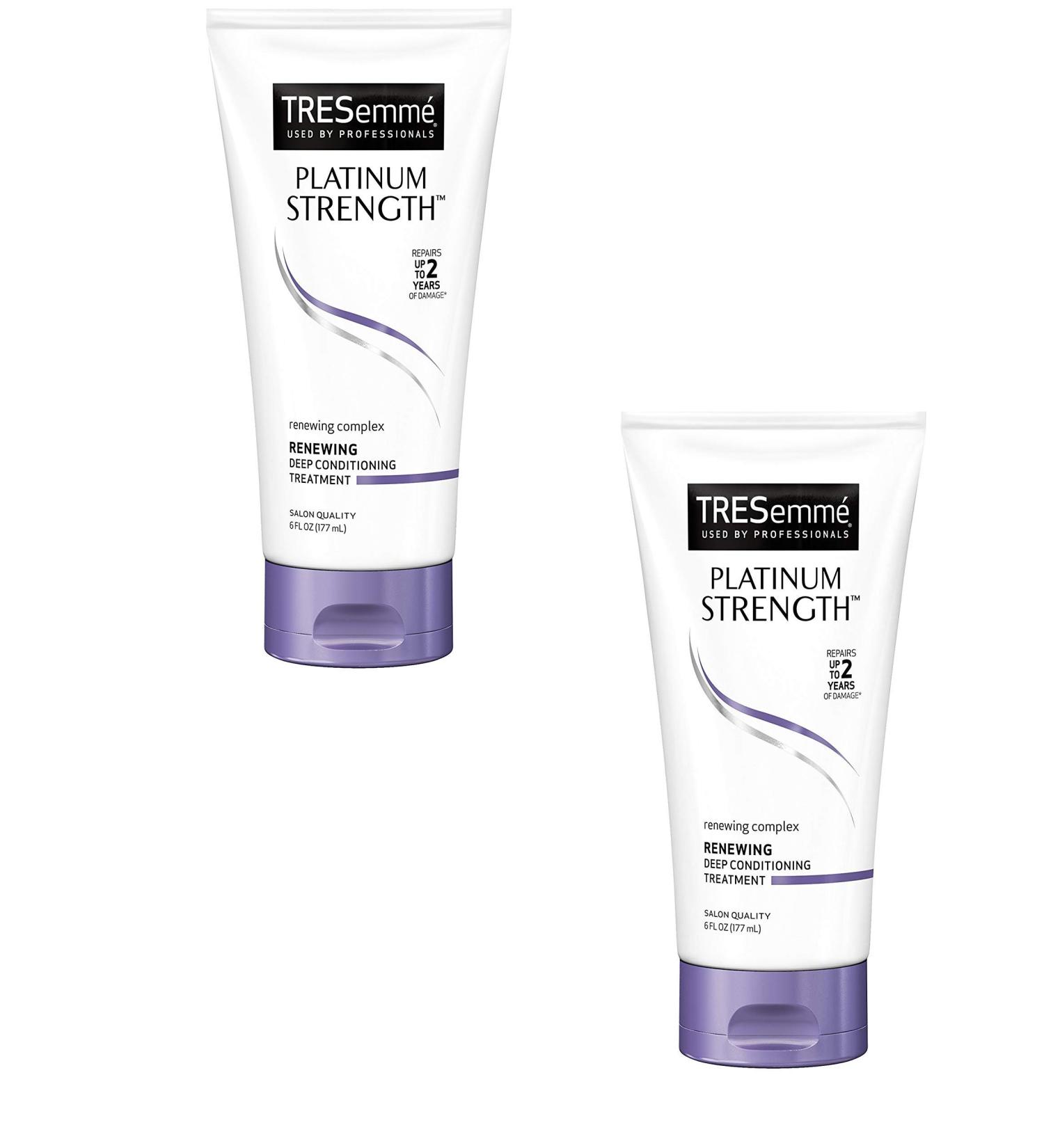 Tresemme Platinum Strength Deep Conditioning Treatment 6 Ounce (Pack Of 2)