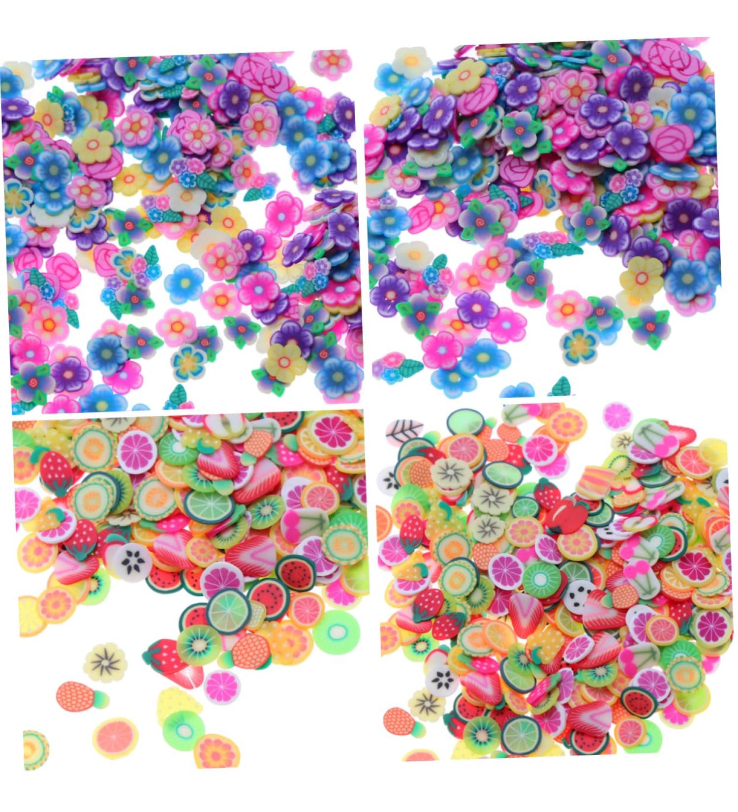 FRCOLOR Handmade Gifts Book Ornament 3 Packs Nail Art Slices Clay Slices Nail Art Decoration Fruit Slices for Nail Art Manicure Book Ornaments Handmade Gift - Buy Online on SooperMarket.com