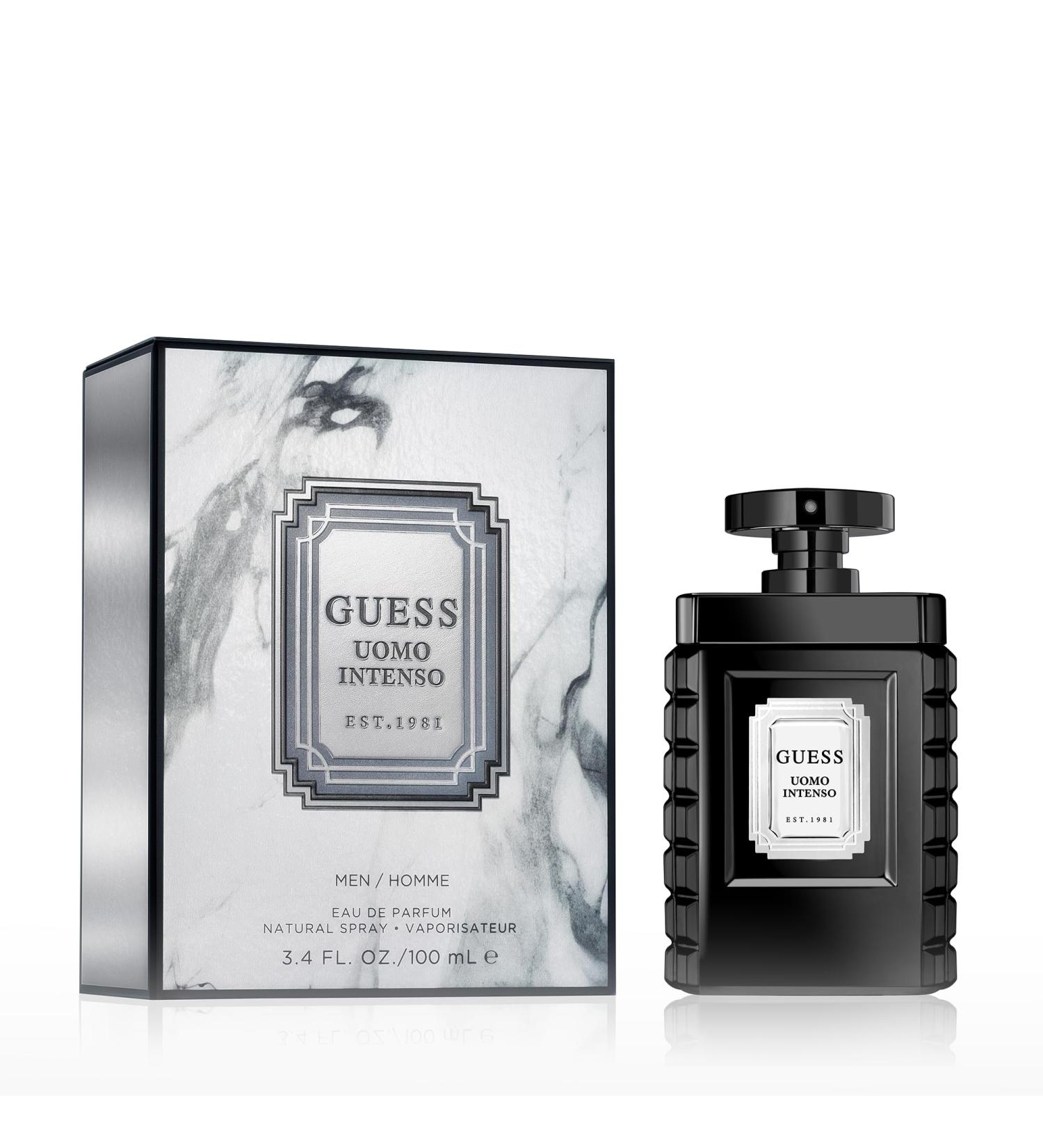 GUESS Uomo Intenso Eau de Parfum Cologne Spray for Men 3.4 Fl. Oz. 3.4 Fl Oz (Pack of 1) - Buy Online on SooperMarket.com
